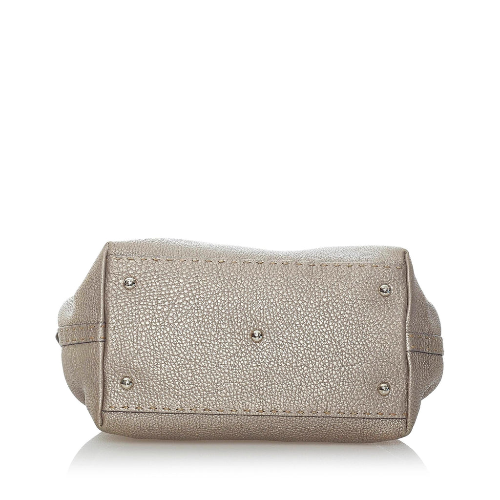 Fendi Selleria Leather Handbag (SHG-31221)