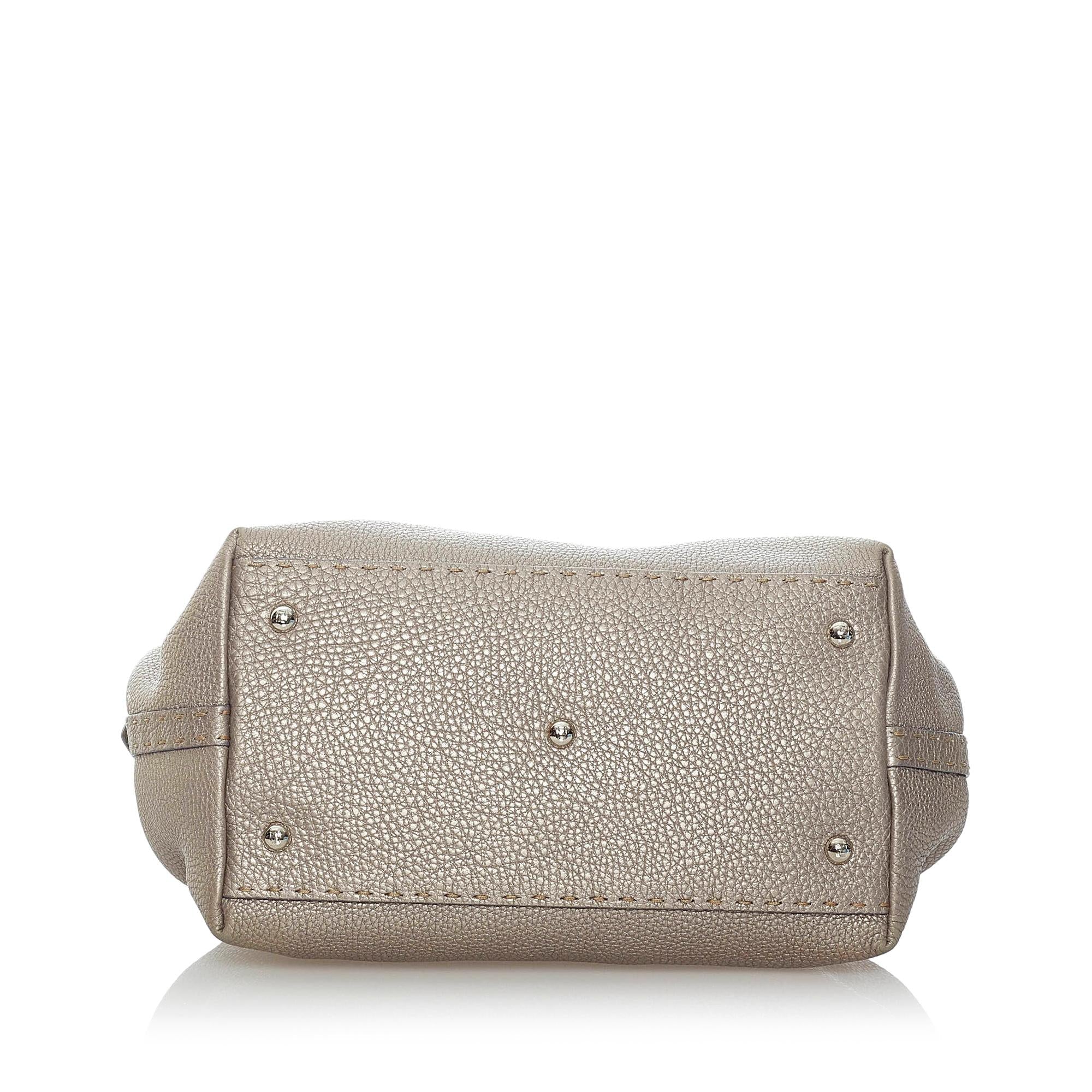 Fendi Selleria Leather Handbag (SHG-31221)