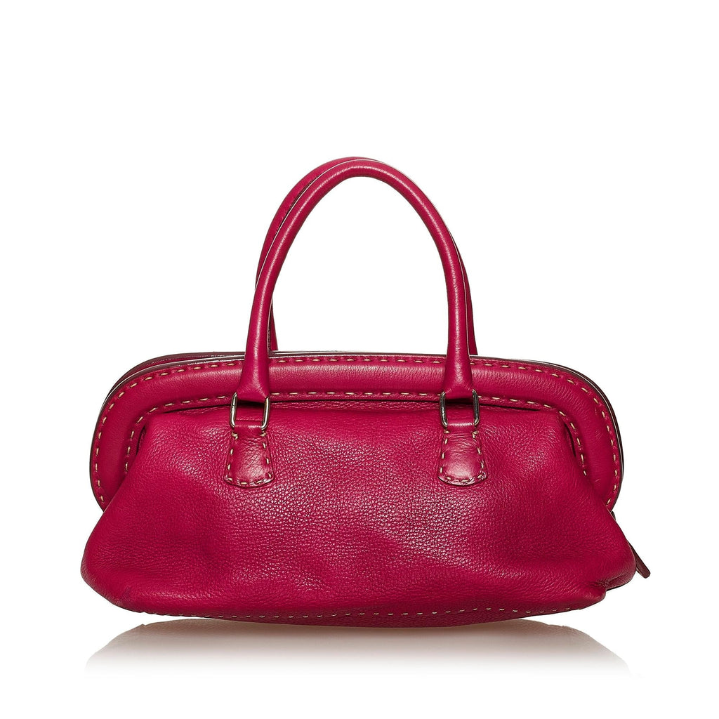 Fendi Selleria Leather Handbag (SHG-ljwxiR)