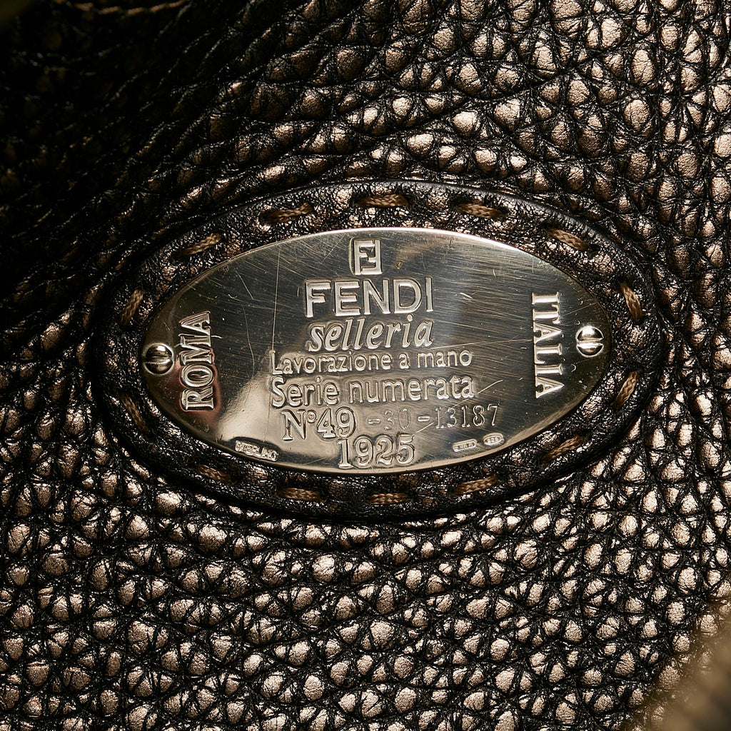 Fendi Selleria Leather Hobo Bag (SHG-37579)