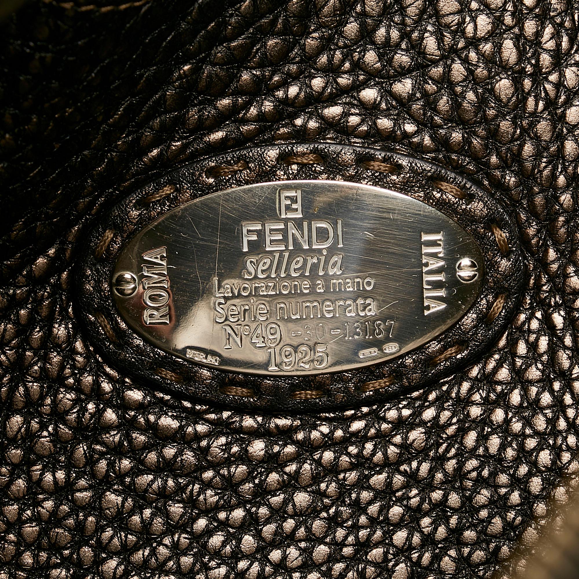 Fendi Selleria Leather Hobo Bag (SHG-37579)