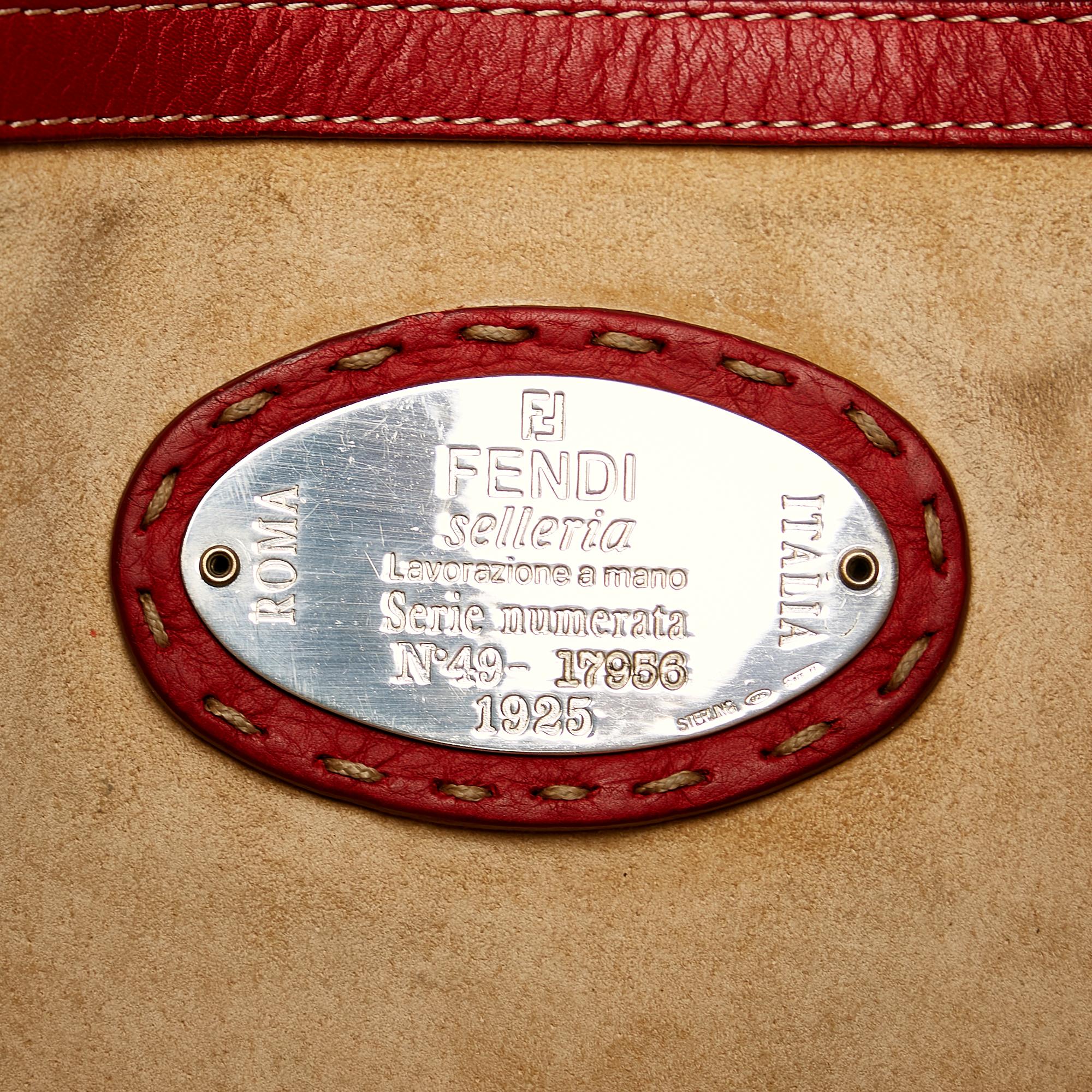 Fendi Selleria Leather Tote Bag (SHG-25660)