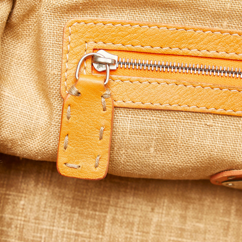 Fendi Selleria Straw Handbag (SHG-25887)