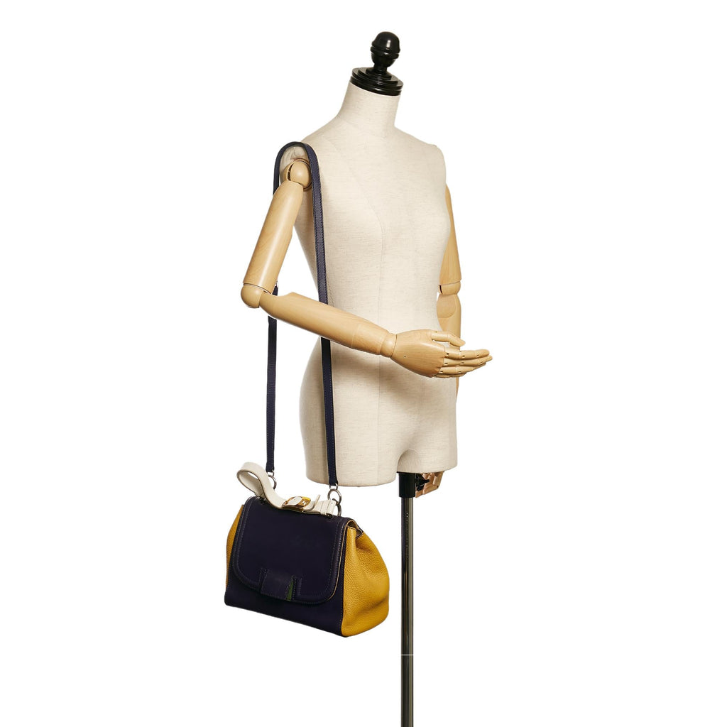 Fendi Silvana Leather Satchel (SHG-34388)