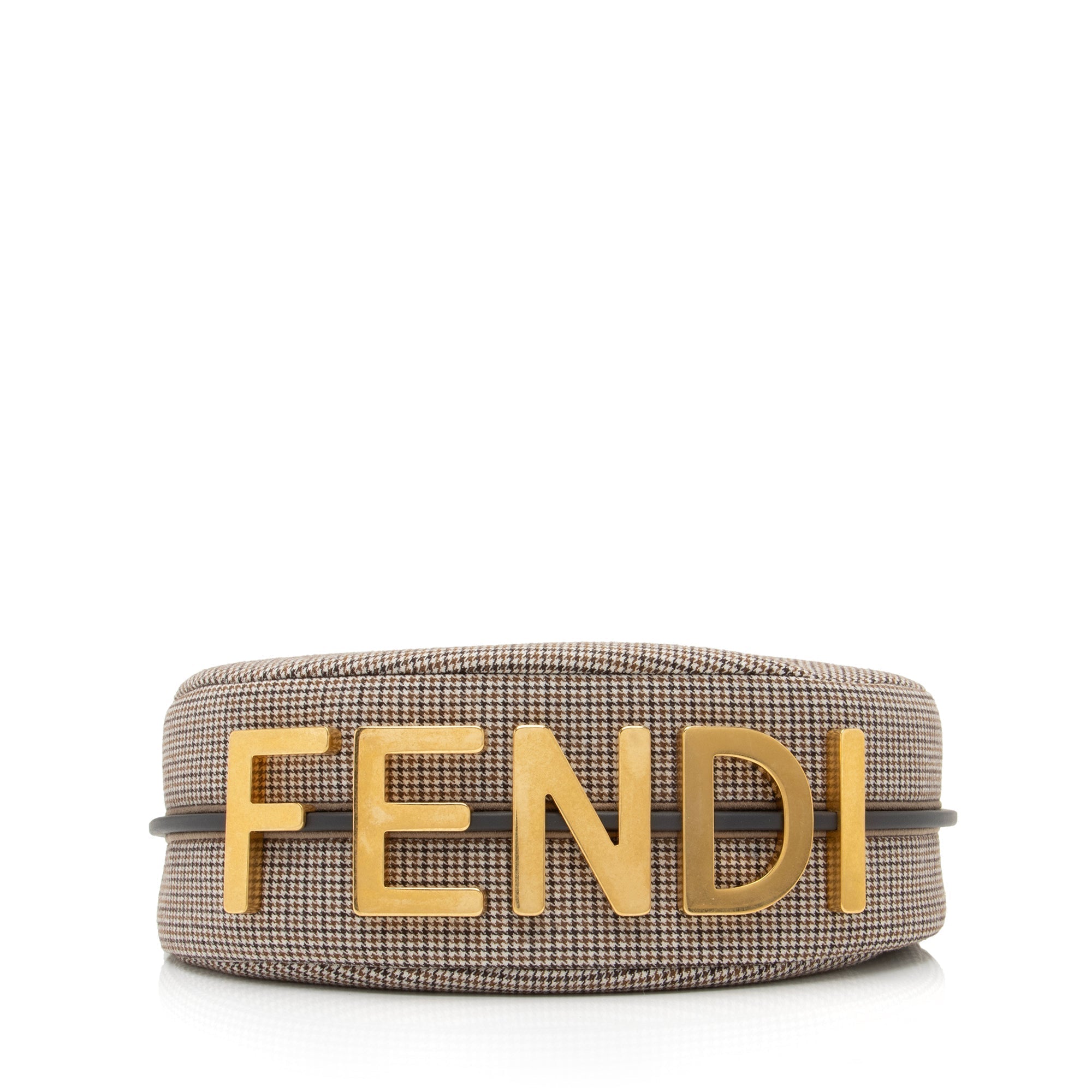 Fendi Fabric Small Fendigraphy Charm Hobo (SHF-23488)