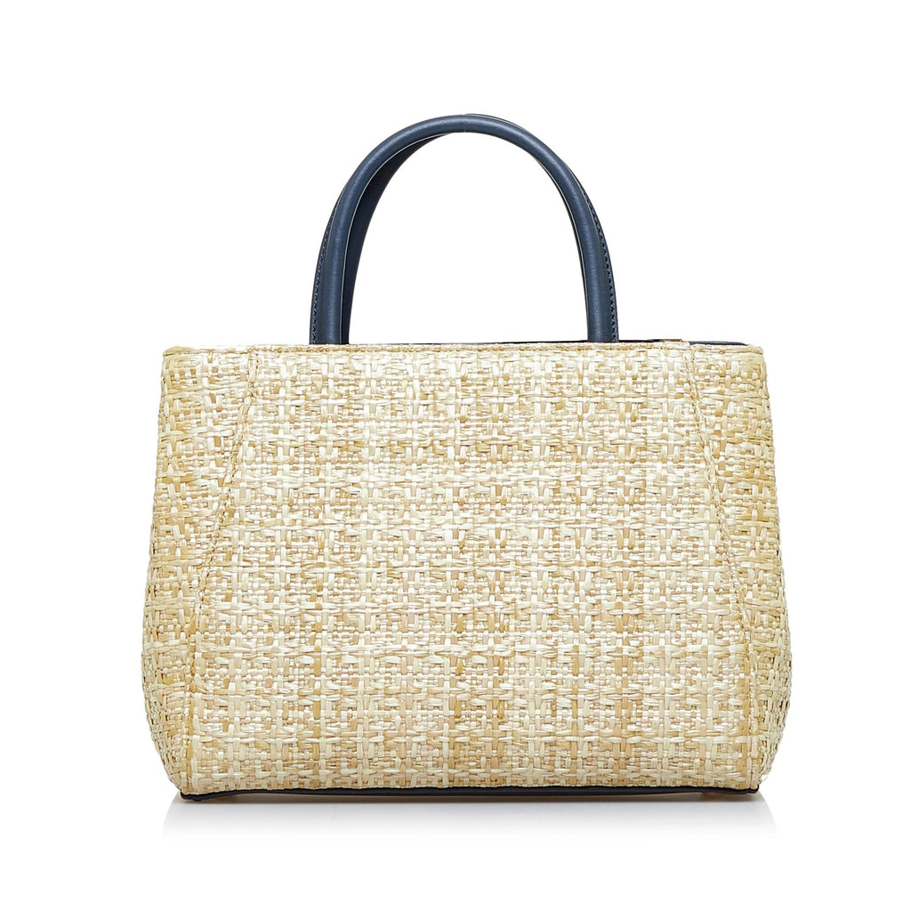 Fendi Small Raffia 2Jours (SHG-RvyNbB)