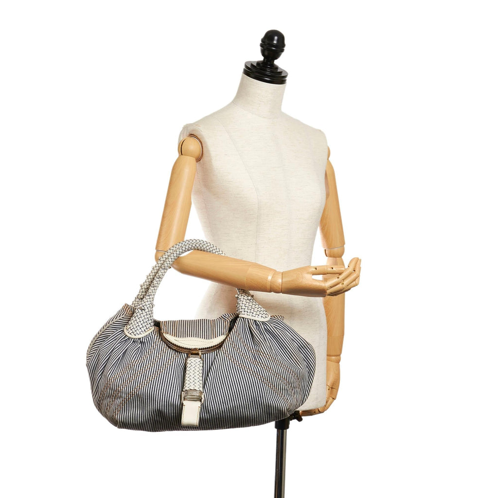 Fendi Spy Denim Handbag (SHG-29101)