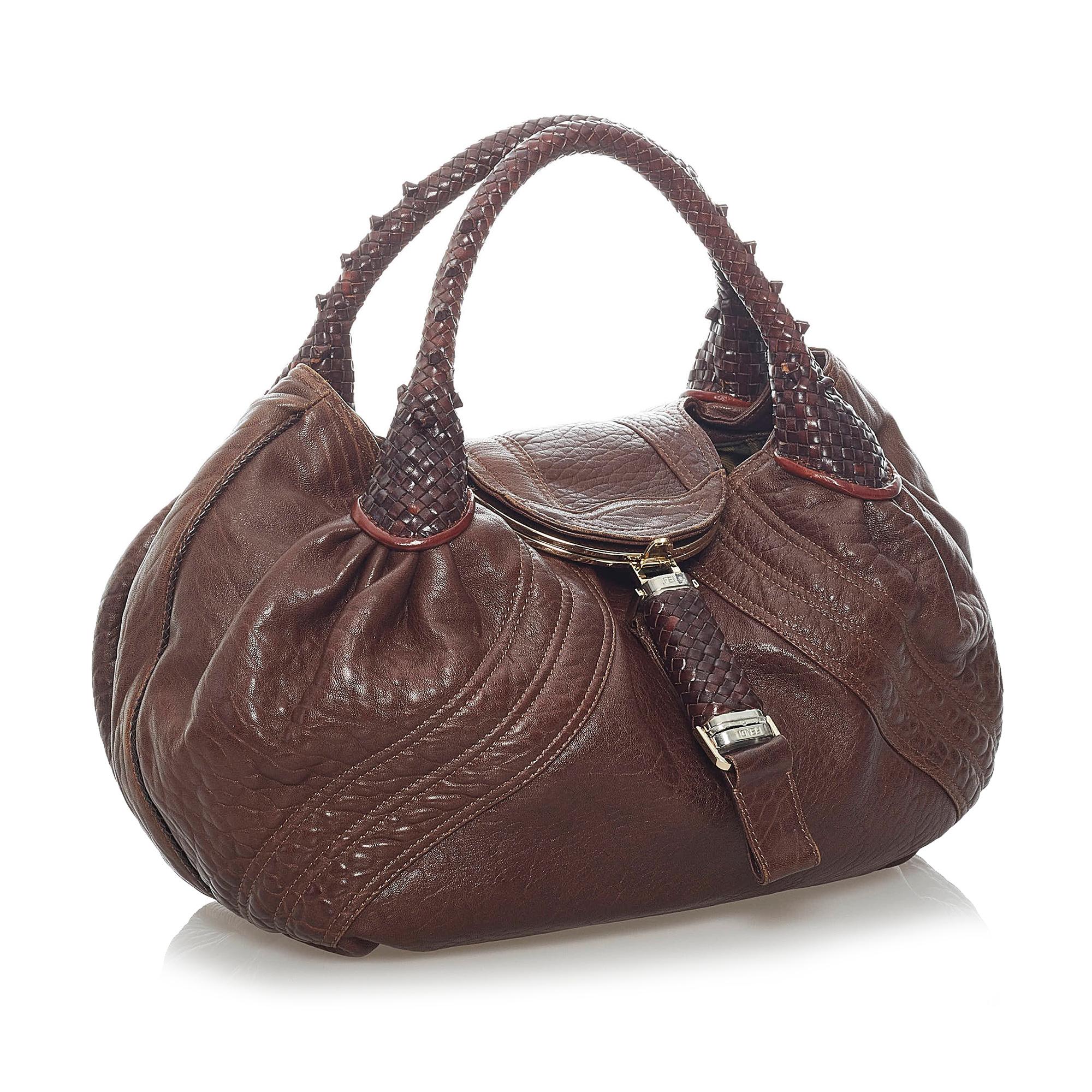 Fendi Spy Leather Handbag (SHG-33435)