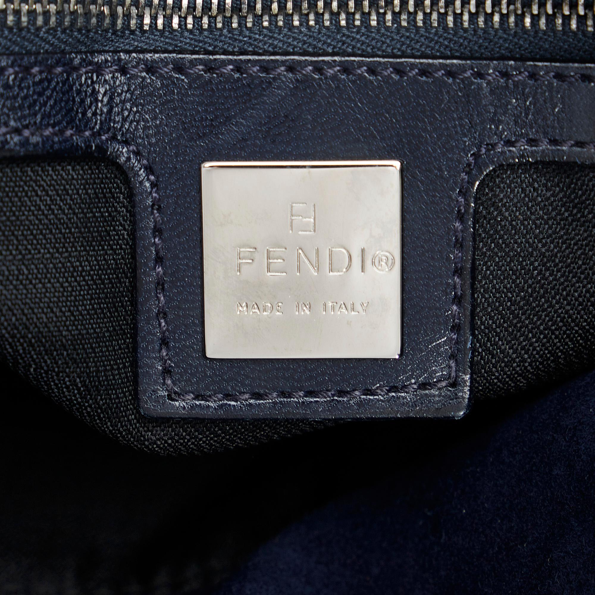 Fendi Suede Double Flap (SHG-gKaUYE)