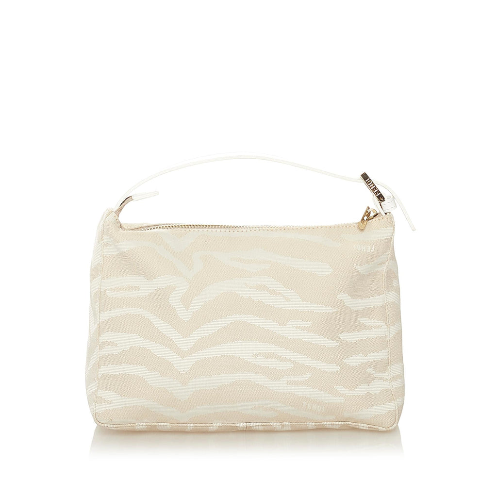 Fendi Tiger Print Canvas Handbag (SHG-37196)