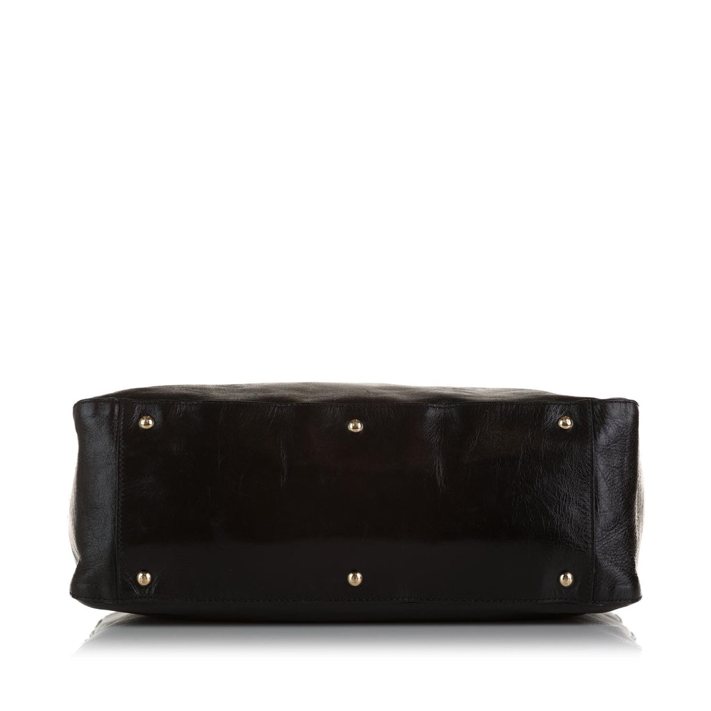 Fendi Twins Leather Tote Bag (SHG-5TD57t)