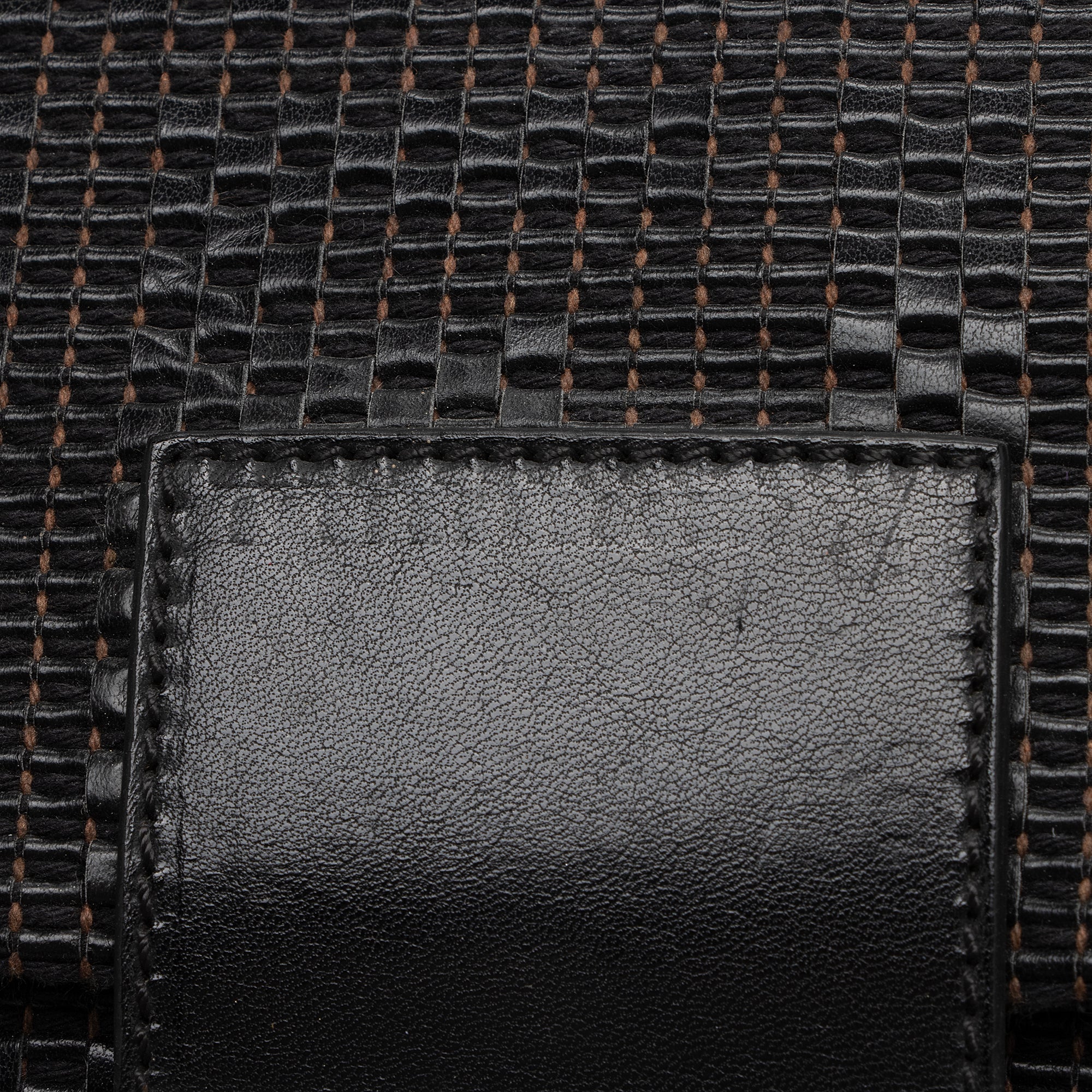 Fendi Woven Zucca Leather Forever Large Shoulder Bag (SHF-QqfMFO)