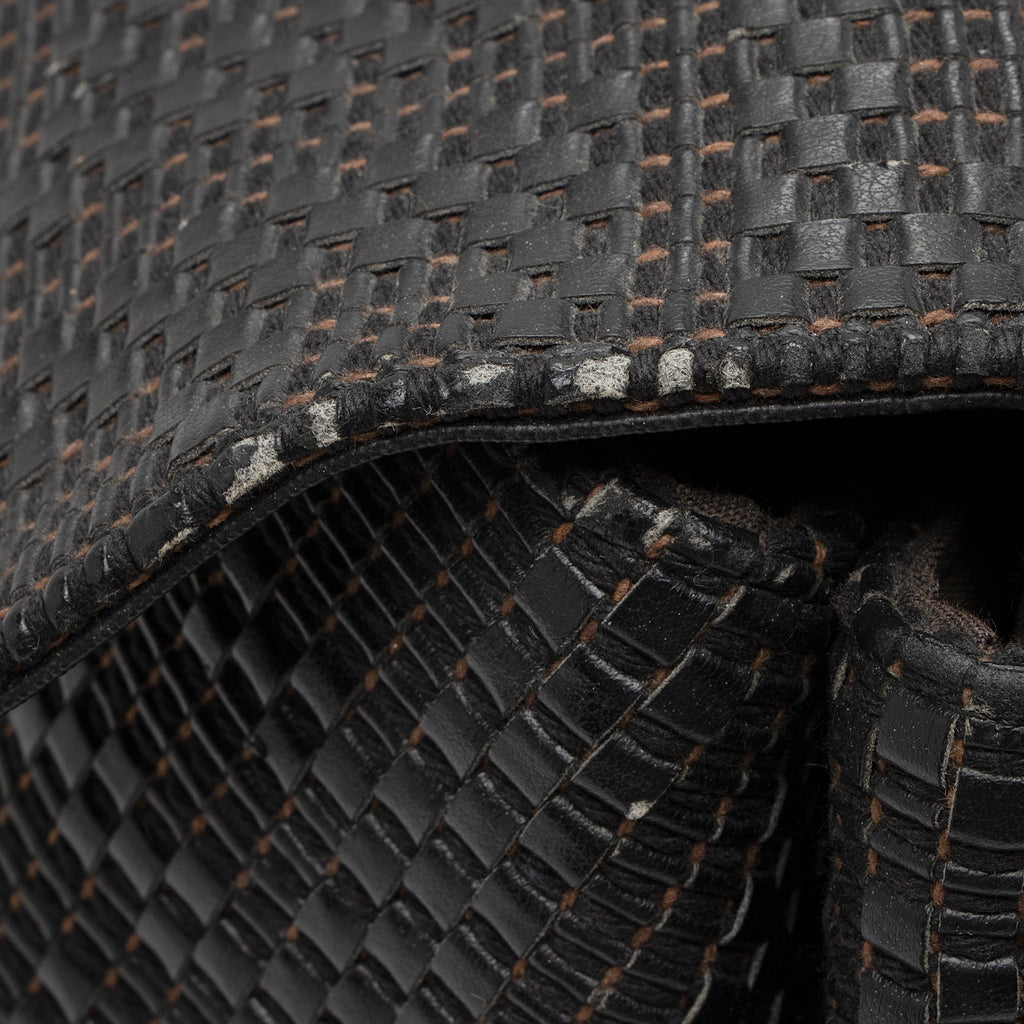 Fendi Woven Zucca Leather Forever Large Shoulder Bag (SHF-QqfMFO)