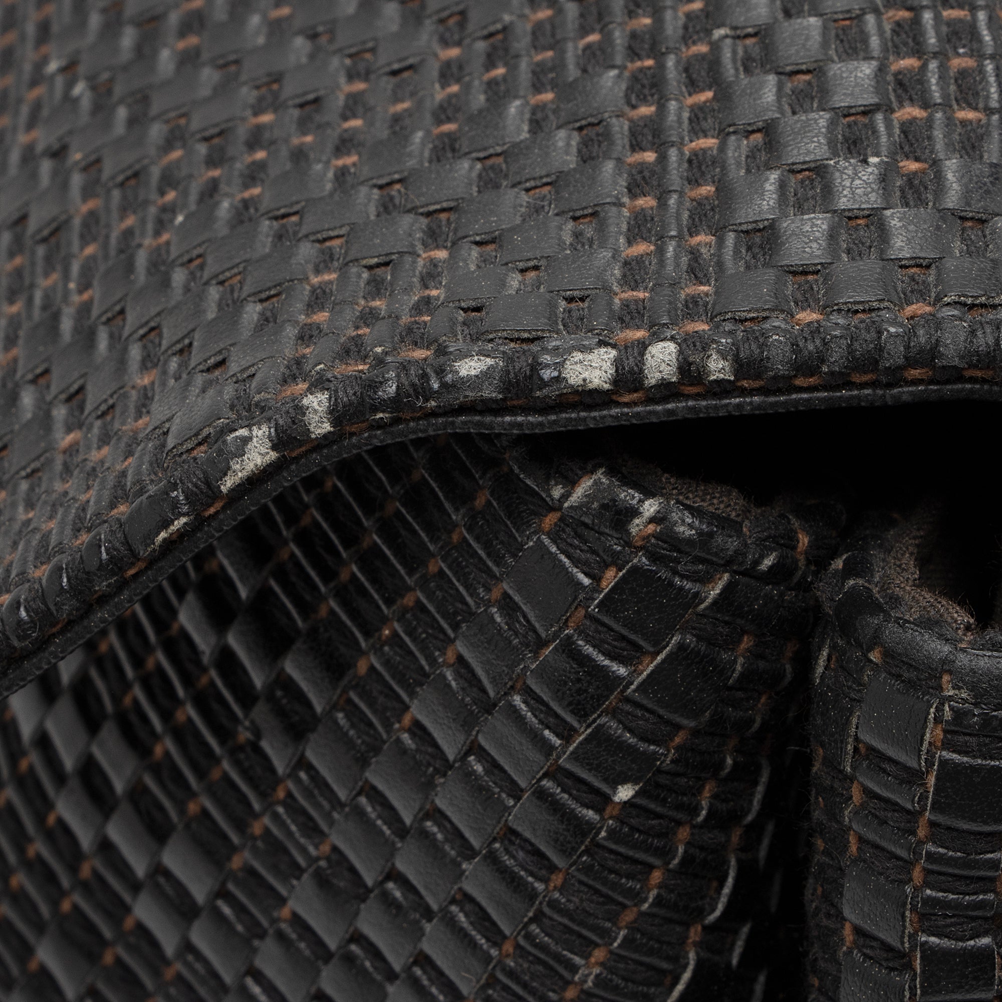 Fendi Woven Zucca Leather Forever Large Shoulder Bag (SHF-QqfMFO)