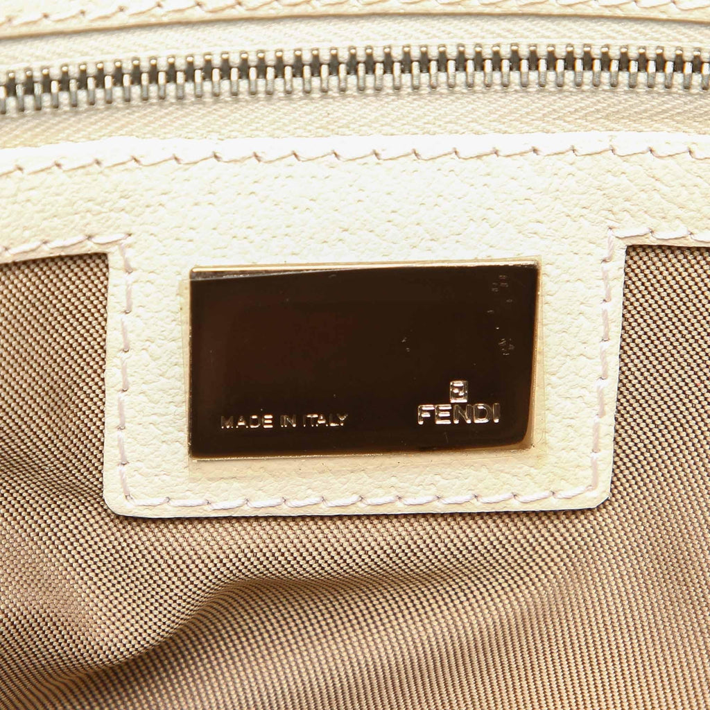 Fendi Zebra Print Canvas Tote Bag (SHG-32381)