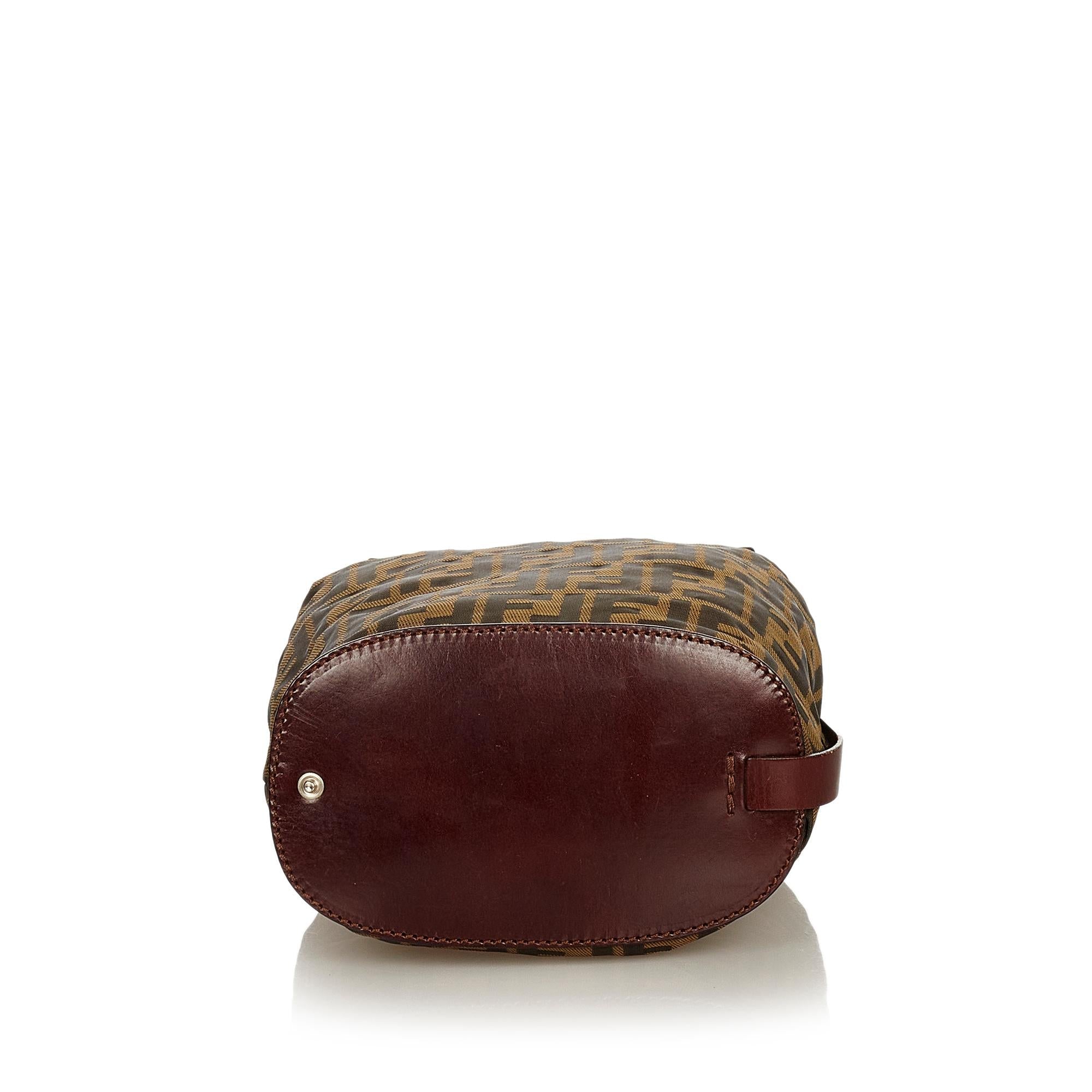 Fendi Zucca Canvas Handbag (SHG-26292)