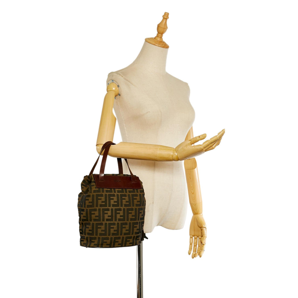 Fendi Zucca Canvas Handbag (SHG-26292)