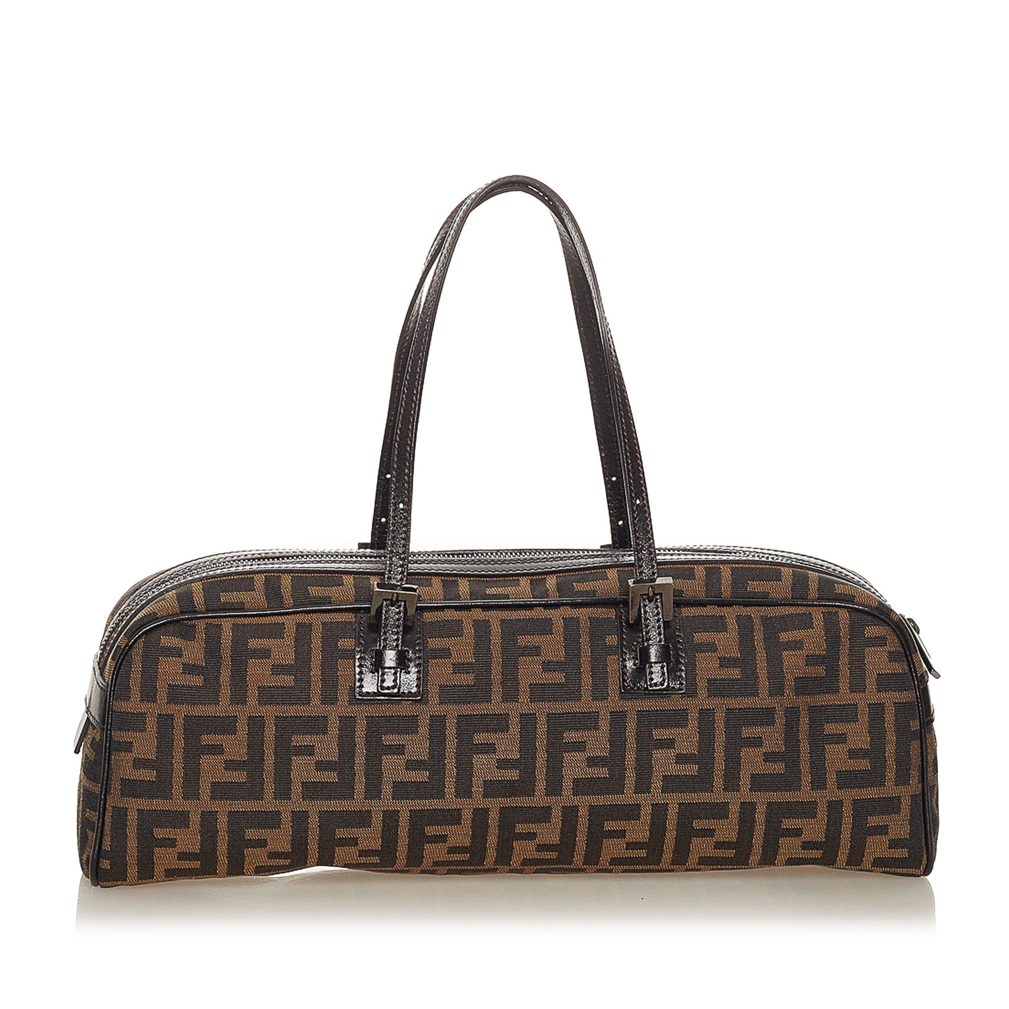 Fendi Zucca Canvas Handbag (SHG-28054)