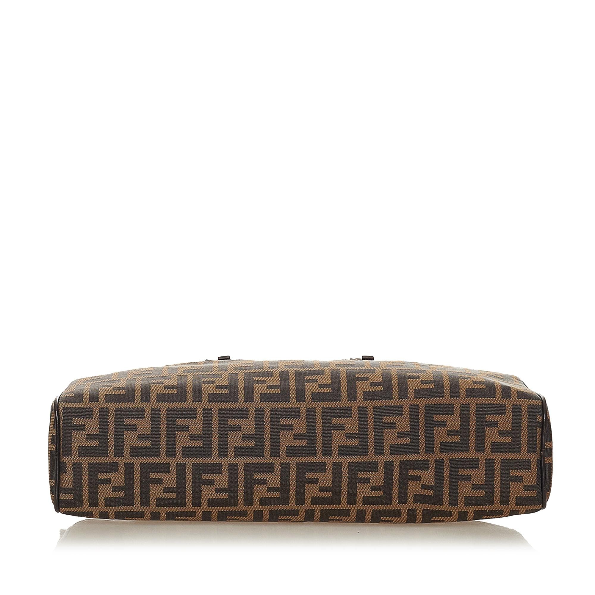 Fendi Zucca Canvas Handbag (SHG-28054)