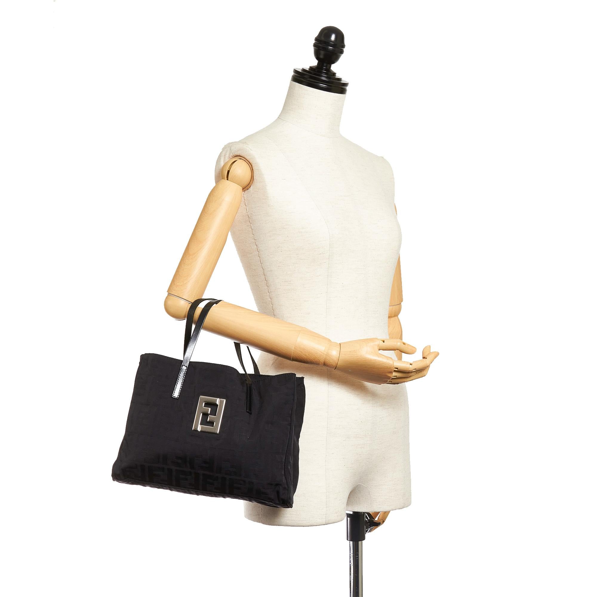 Fendi Zucca Canvas Handbag (SHG-28120)
