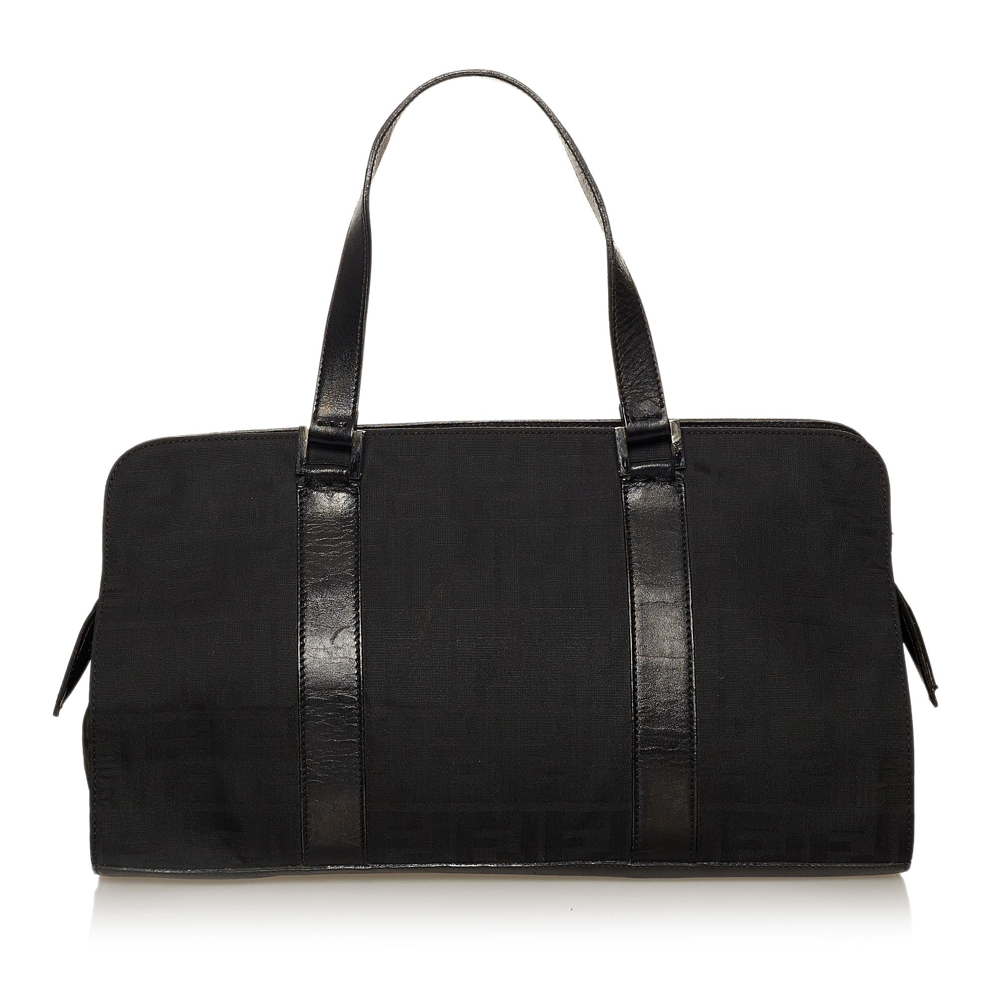 Fendi Zucca Canvas Handbag (SHG-28503)