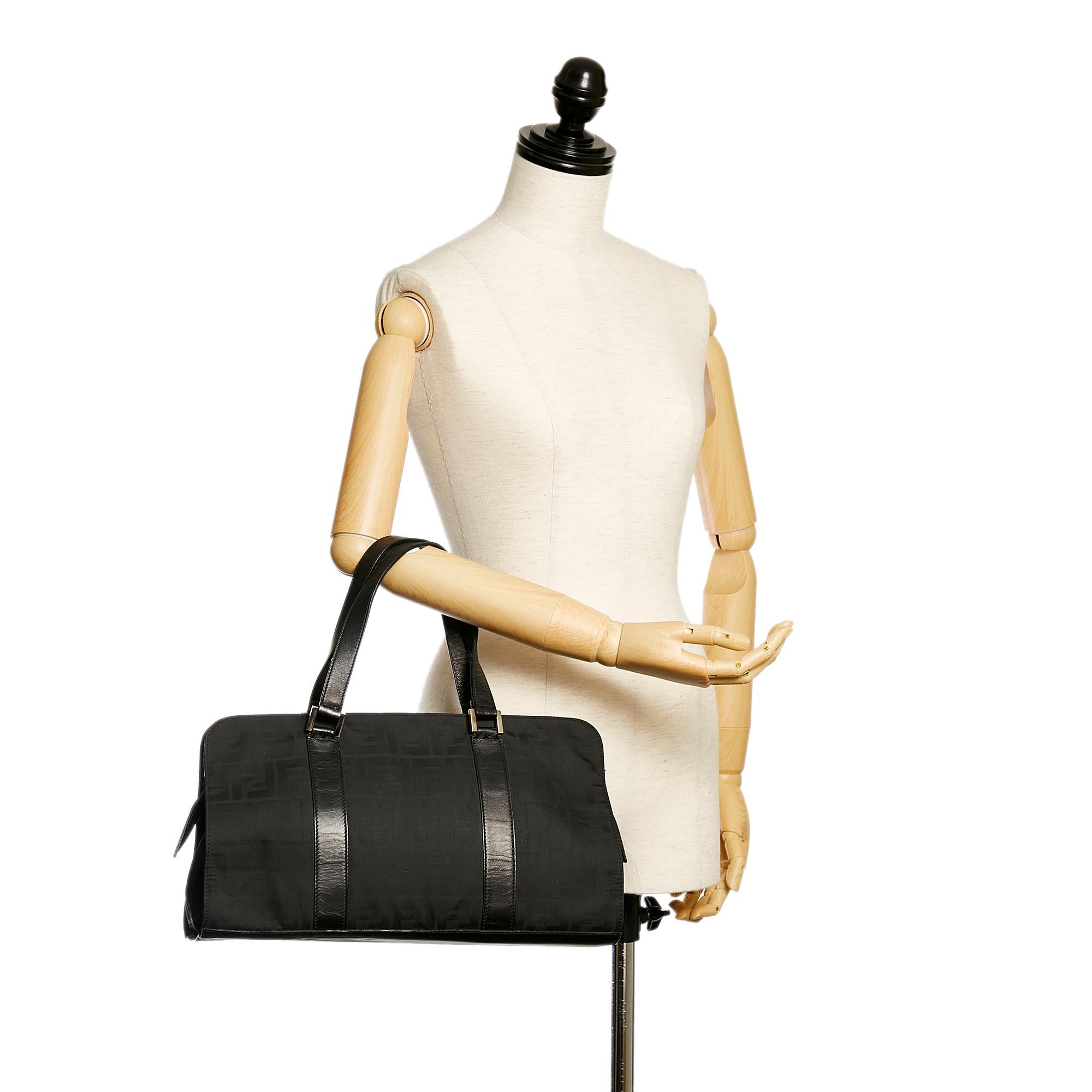 Fendi Zucca Canvas Handbag (SHG-28503)