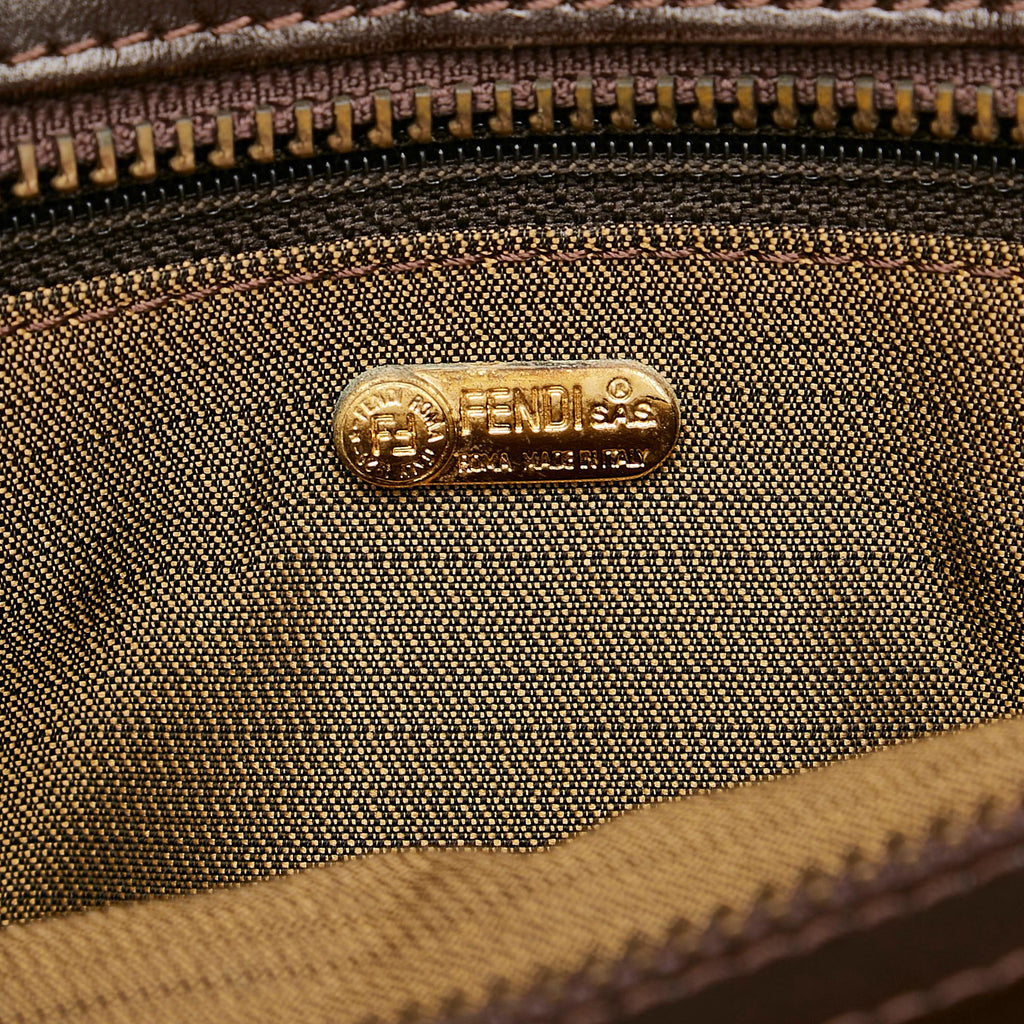 Fendi Zucca Canvas Handbag (SHG-34090)