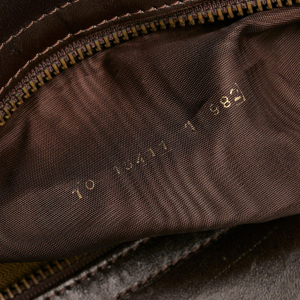 Fendi Zucca Canvas Handbag (SHG-34090)