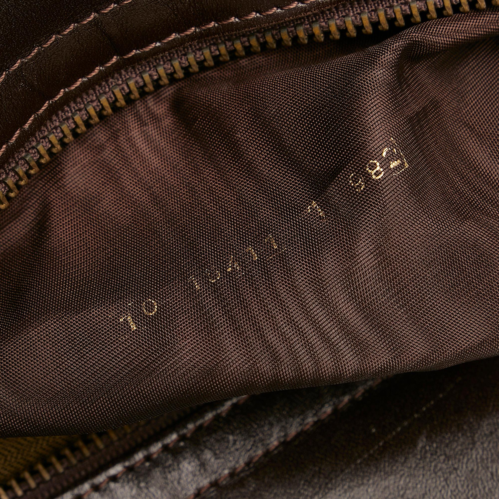Fendi Zucca Canvas Handbag (SHG-34090)
