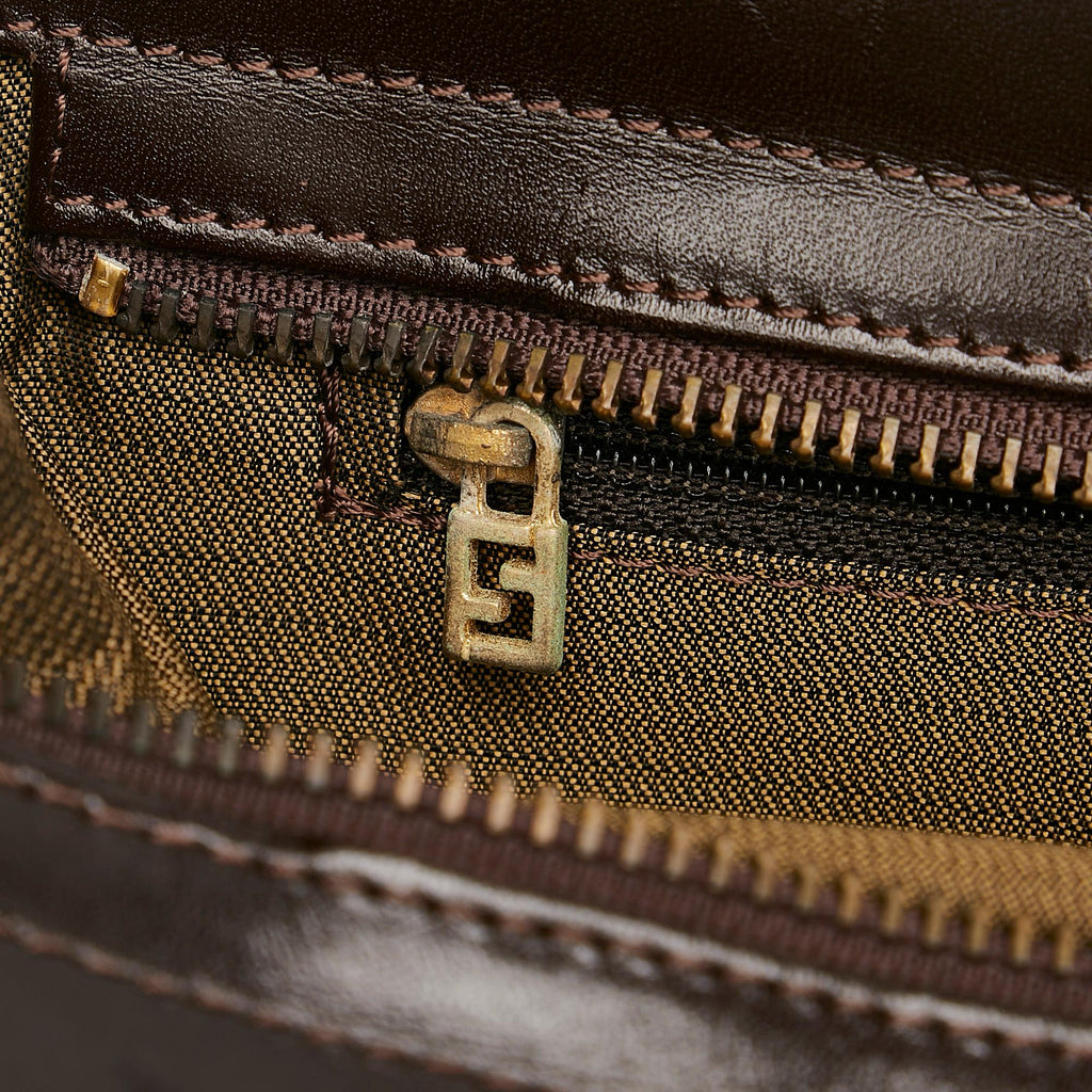 Fendi Zucca Canvas Handbag (SHG-34090)
