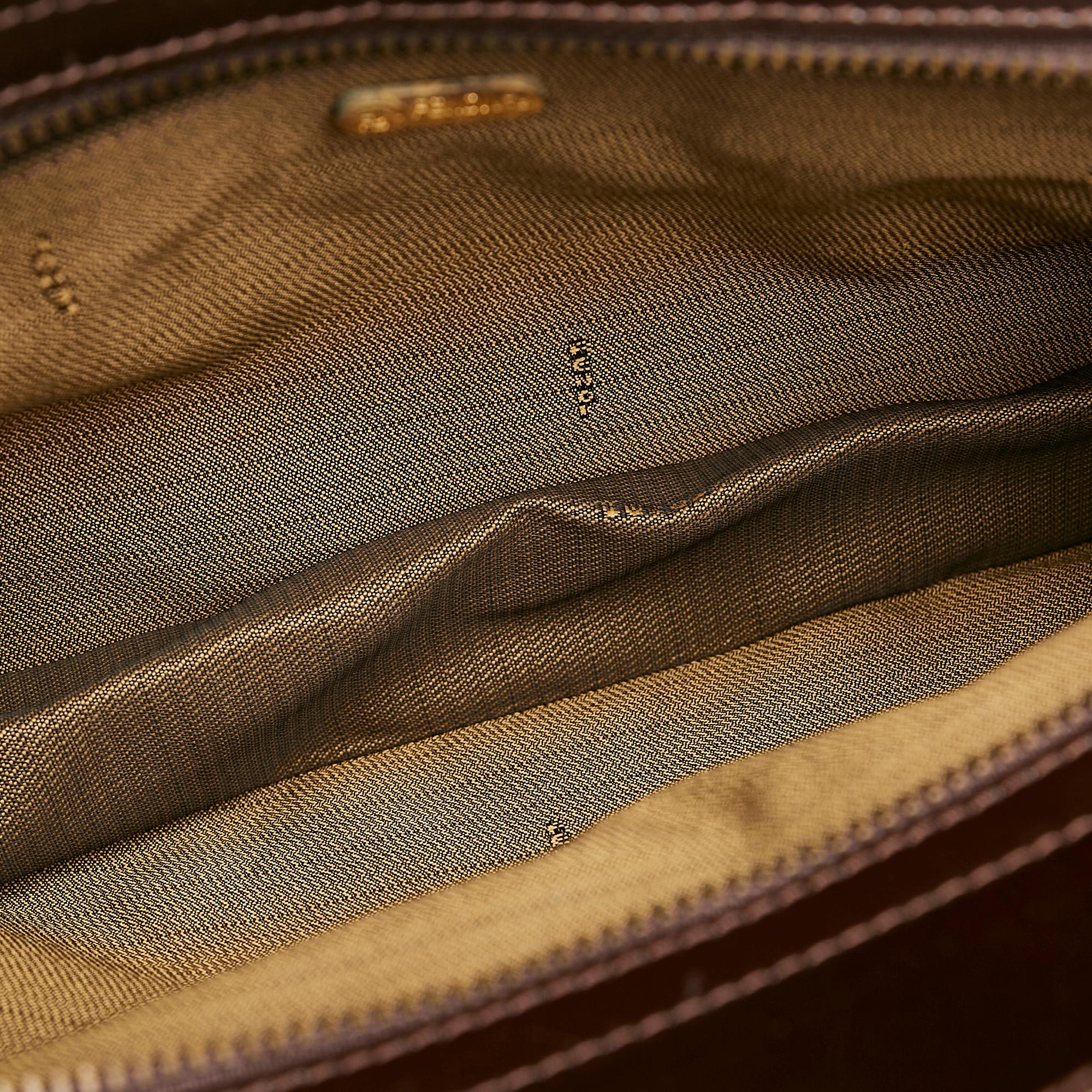 Fendi Zucca Canvas Handbag (SHG-34090)