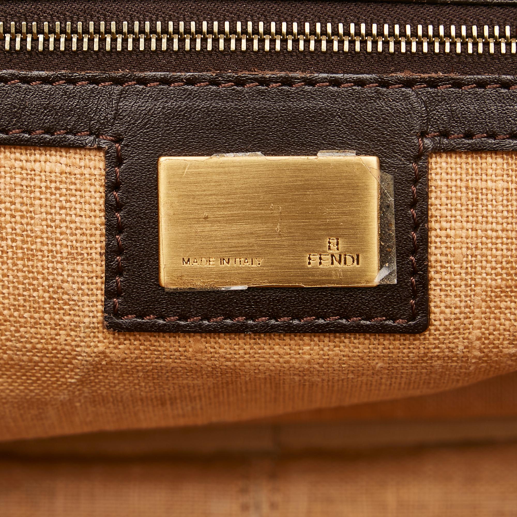 Fendi Zucca Canvas Handbag (SHG-34303)