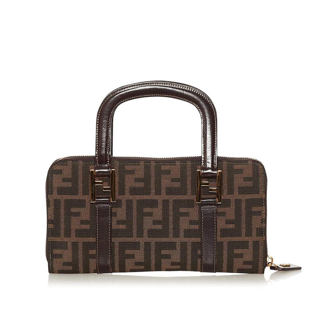 Fendi Zucca Canvas Handbag (SHG-34608)