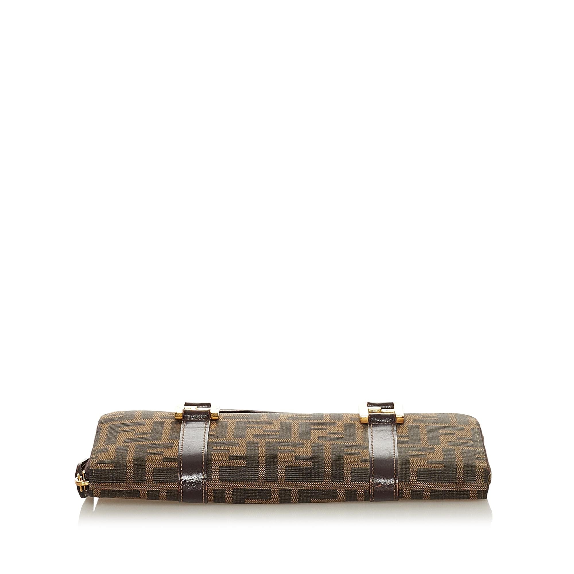 Fendi Zucca Canvas Handbag (SHG-34608)