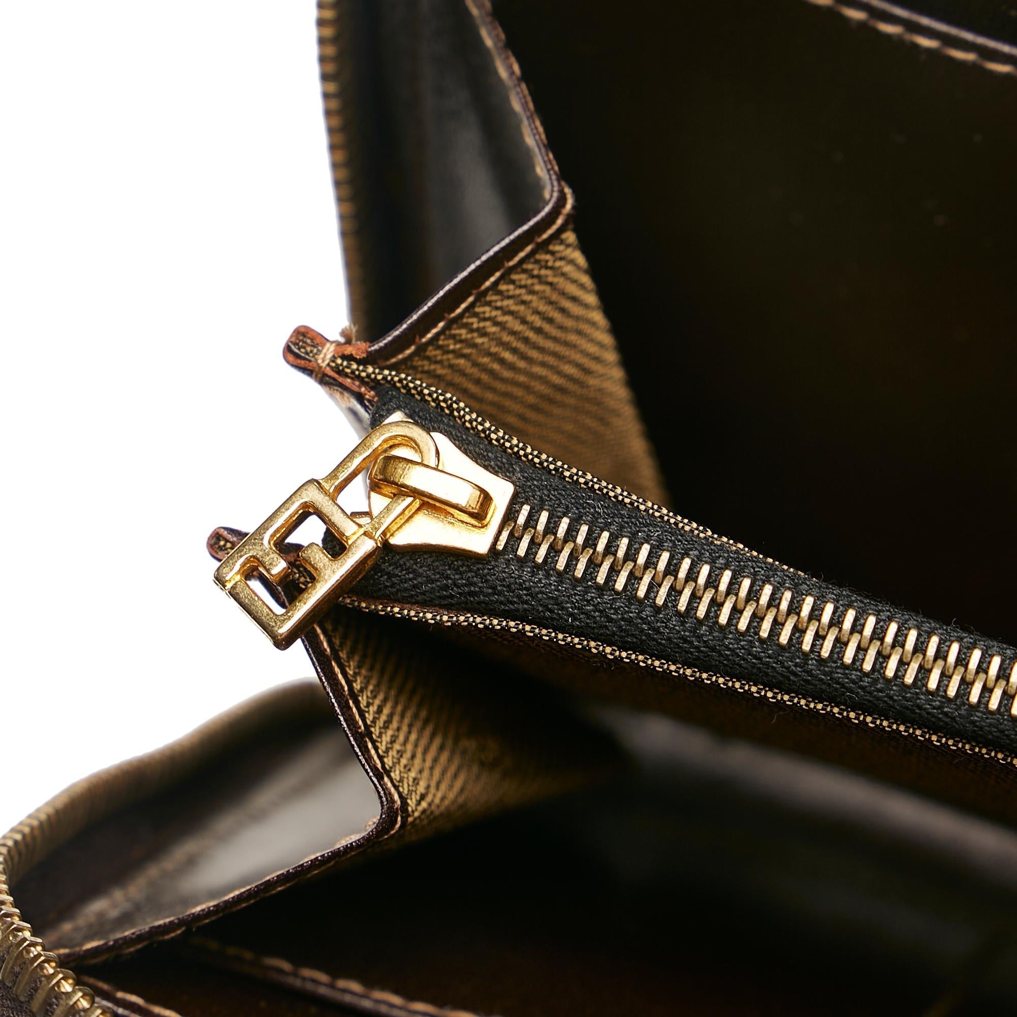 Fendi Zucca Canvas Handbag (SHG-34608)