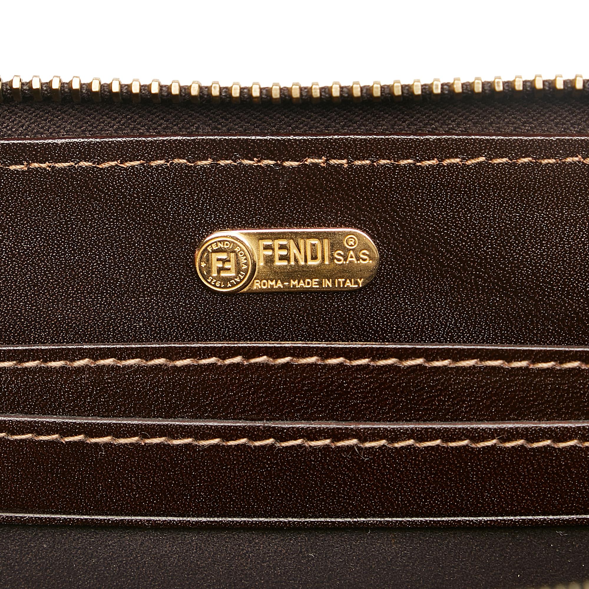 Fendi Zucca Canvas Handbag (SHG-34608)