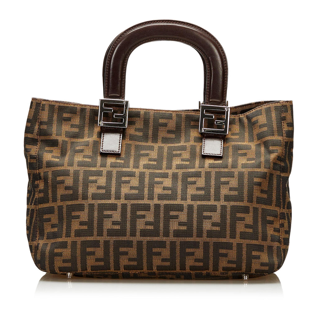 Fendi Zucca Canvas Handbag (SHG-35839)