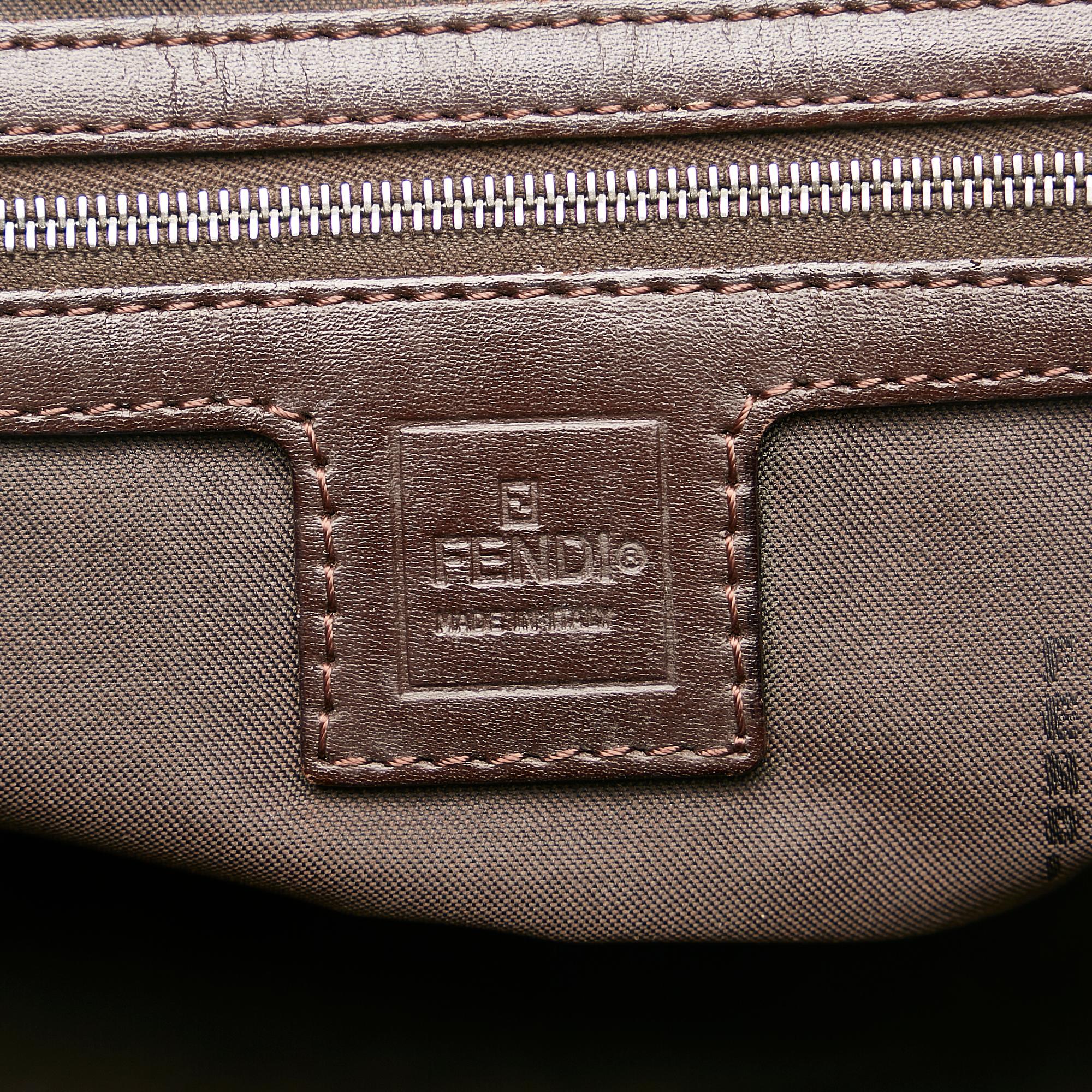 Fendi Zucca Canvas Handbag (SHG-35839)