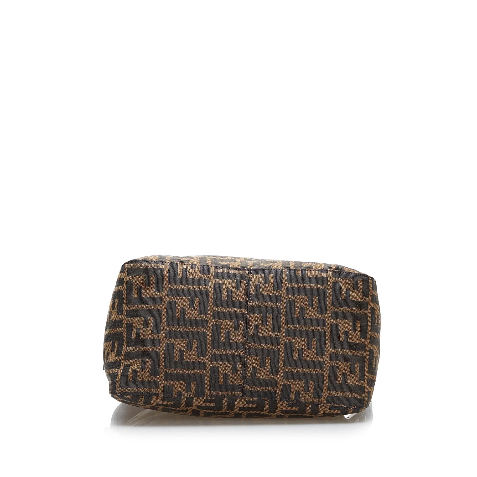 Fendi Zucca Canvas Handbag (SHG-37492)