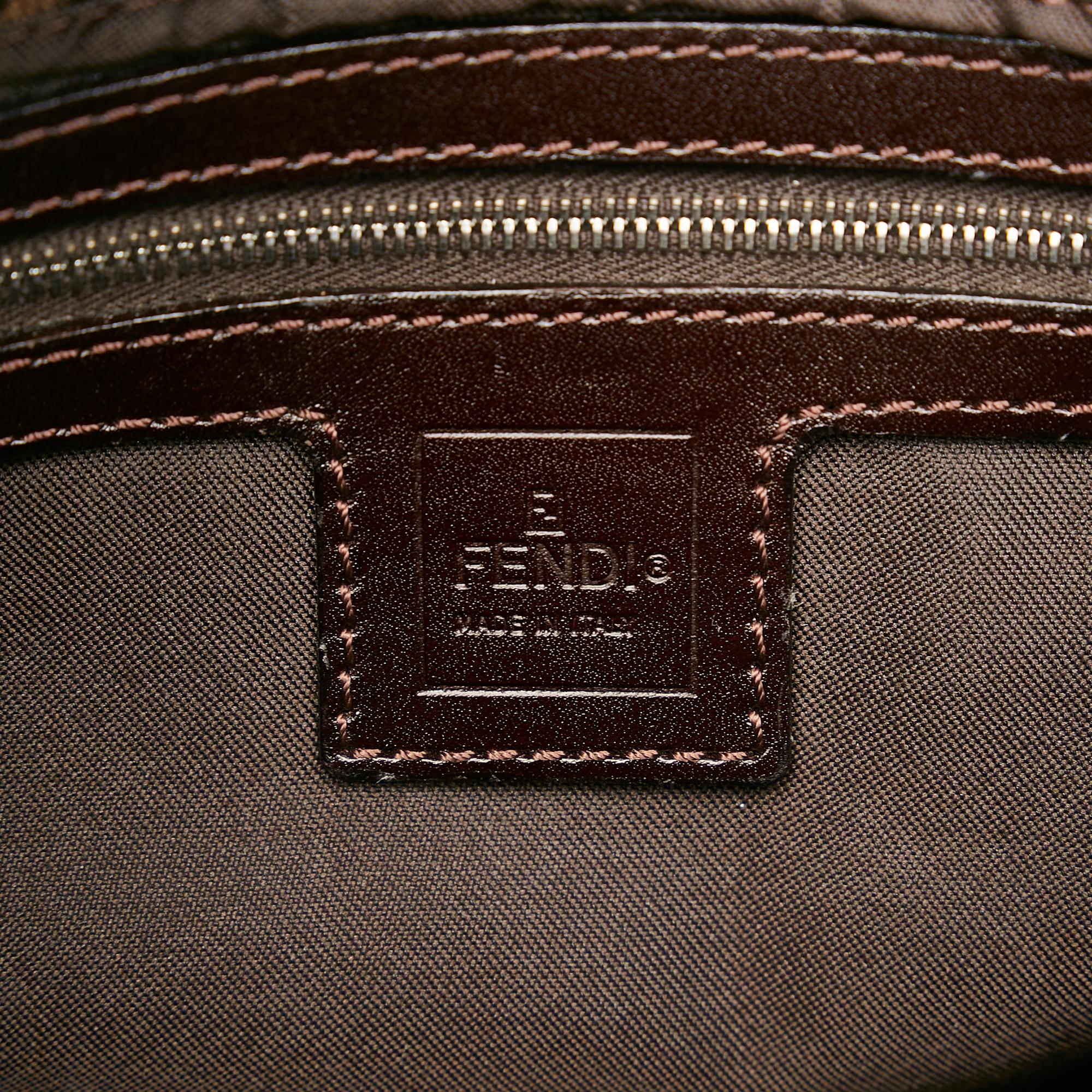 Fendi Zucca Canvas Handbag (SHG-37492)