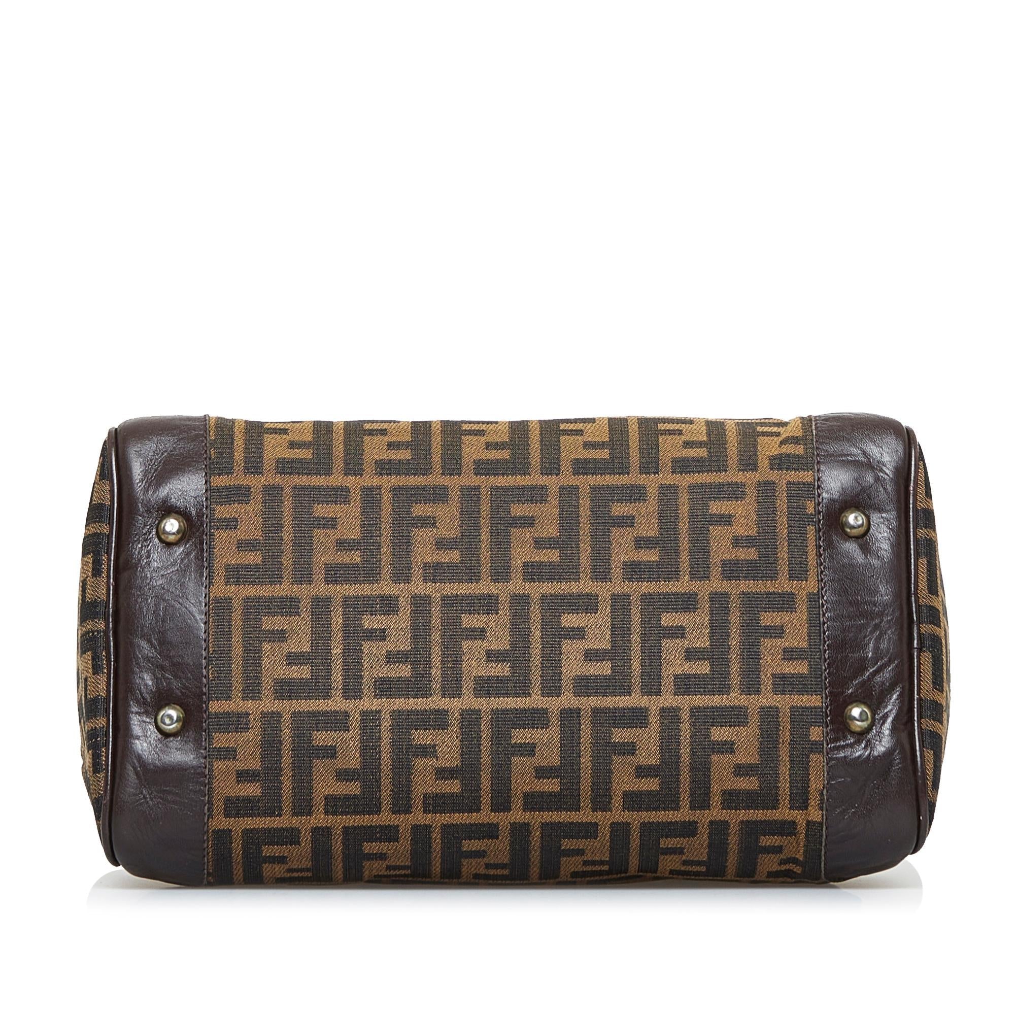 Fendi Zucca Canvas Handbag (SHG-IjGucc)