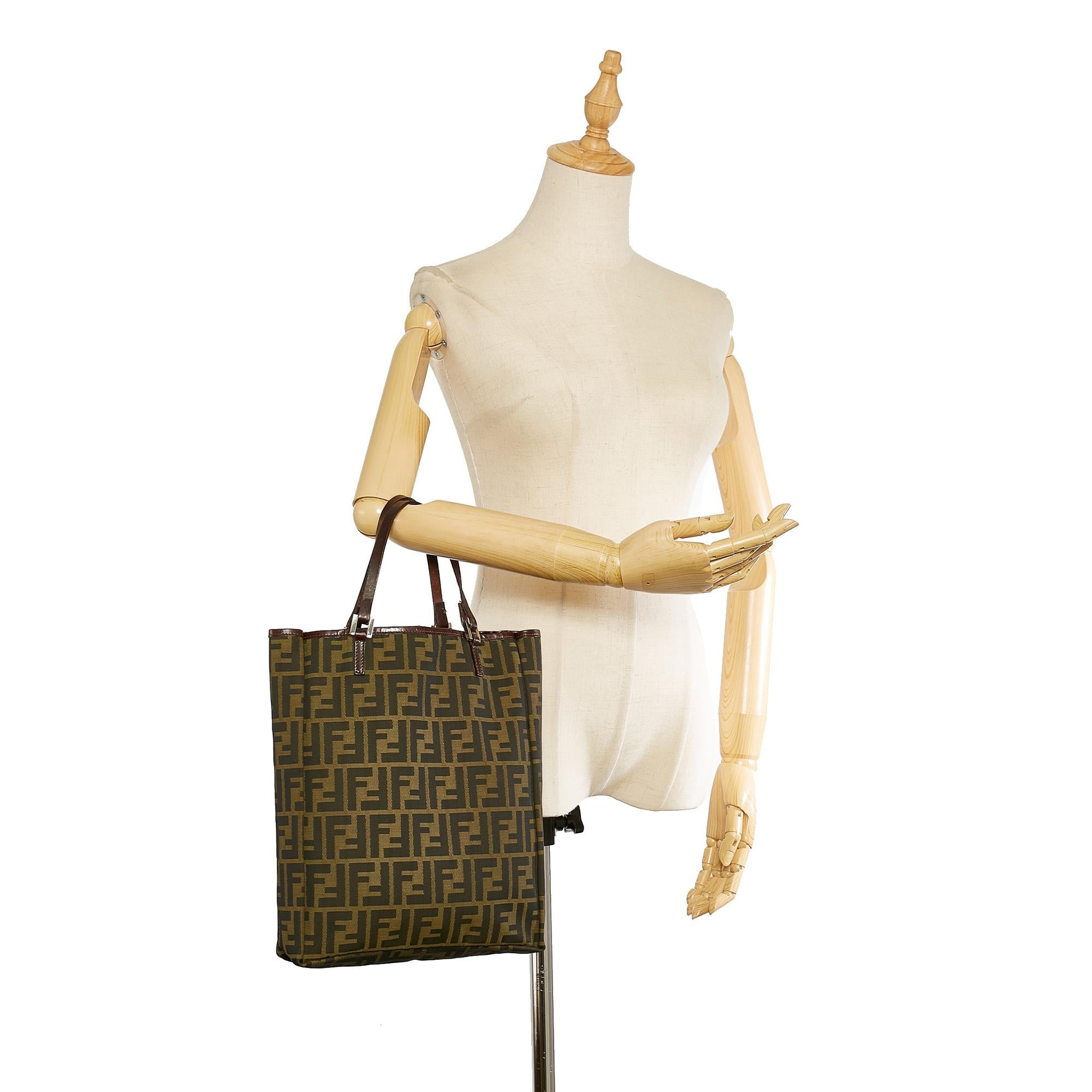 Fendi Zucca Canvas Tote Bag (SHG-25004)