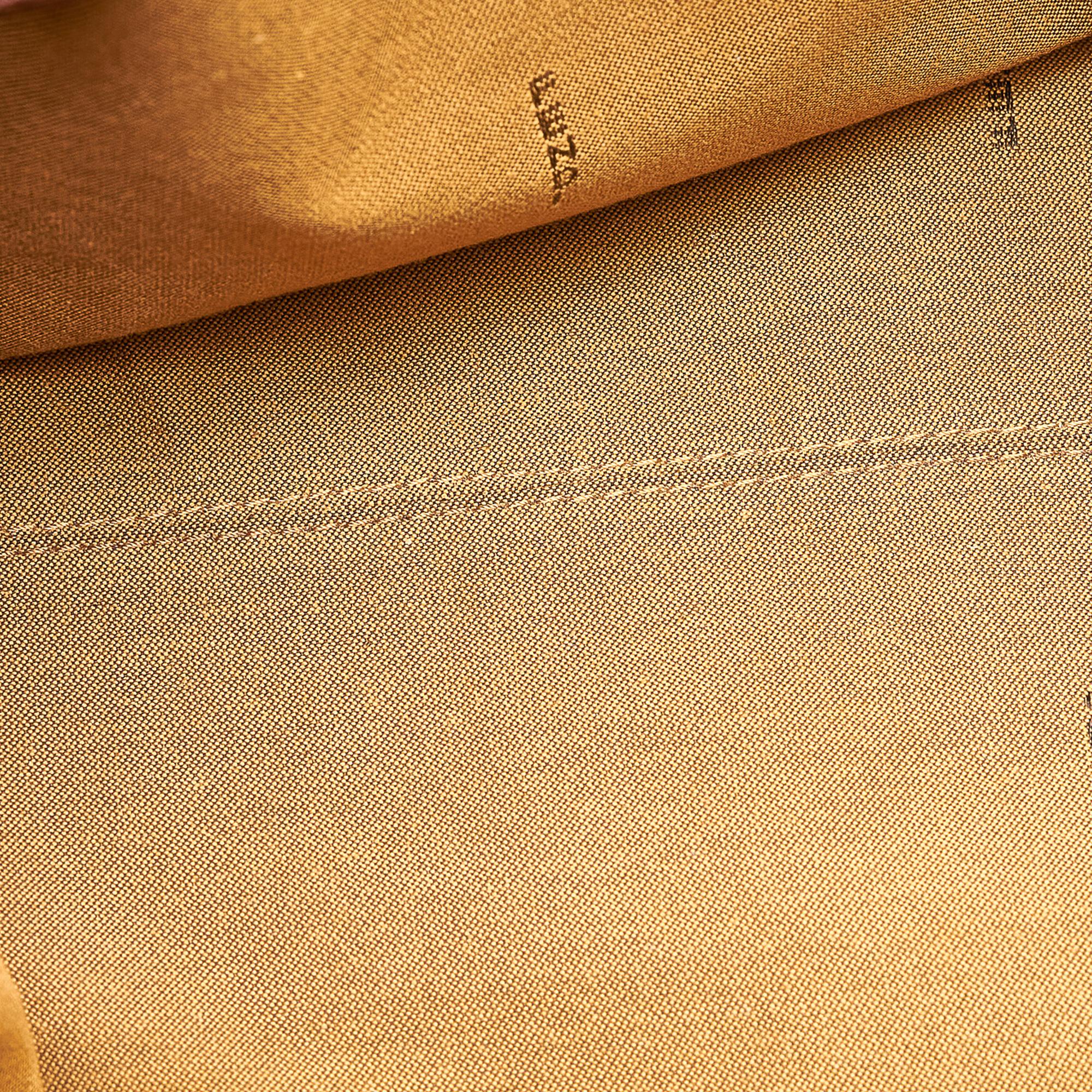 Fendi Zucca Etniko Canvas Shoulder Bag (SHG-26423)