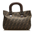 Fendi Zucca Handle Handbag (SHG-35887)