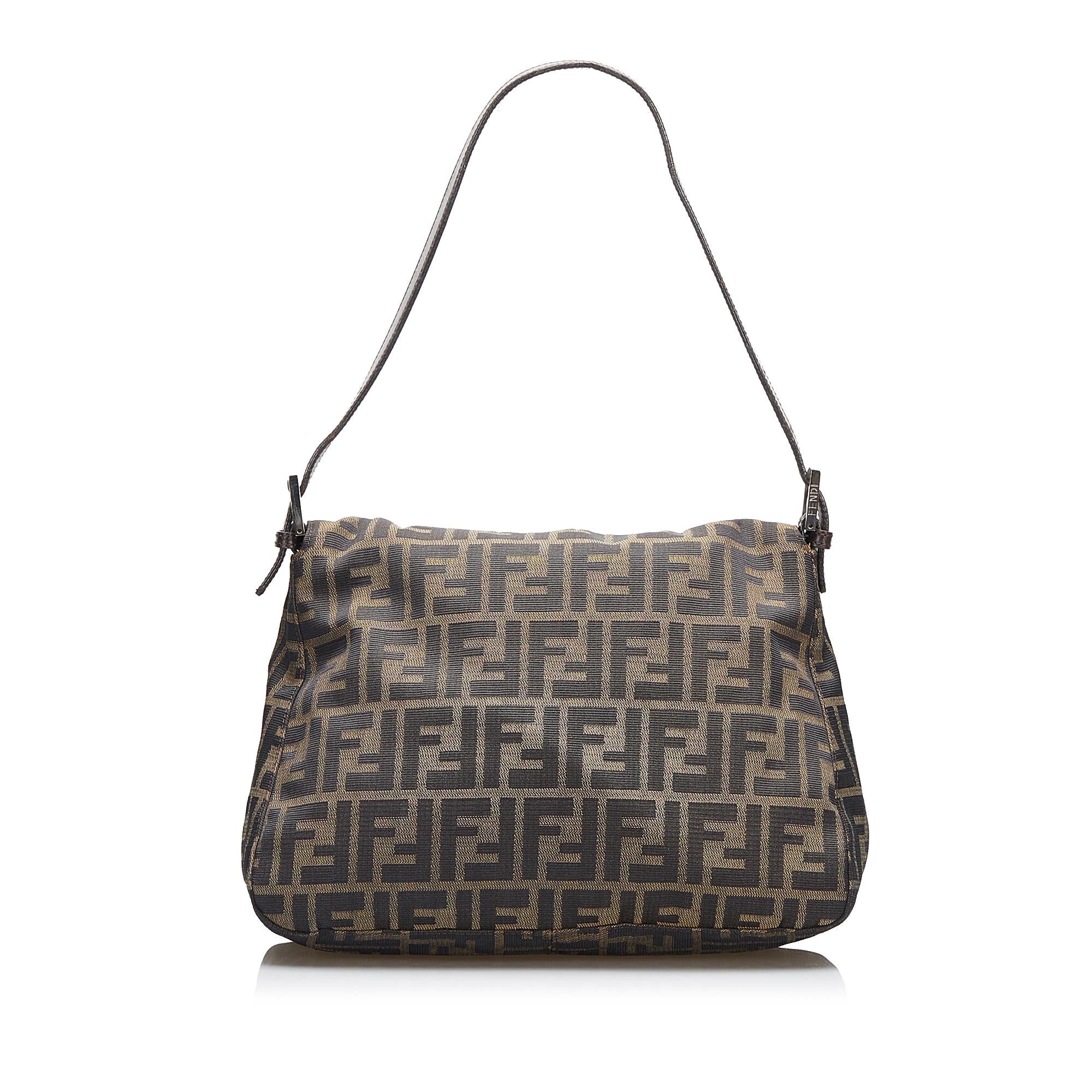 Fendi Zucca Mamma Baguette (SHG-JMl4Np)