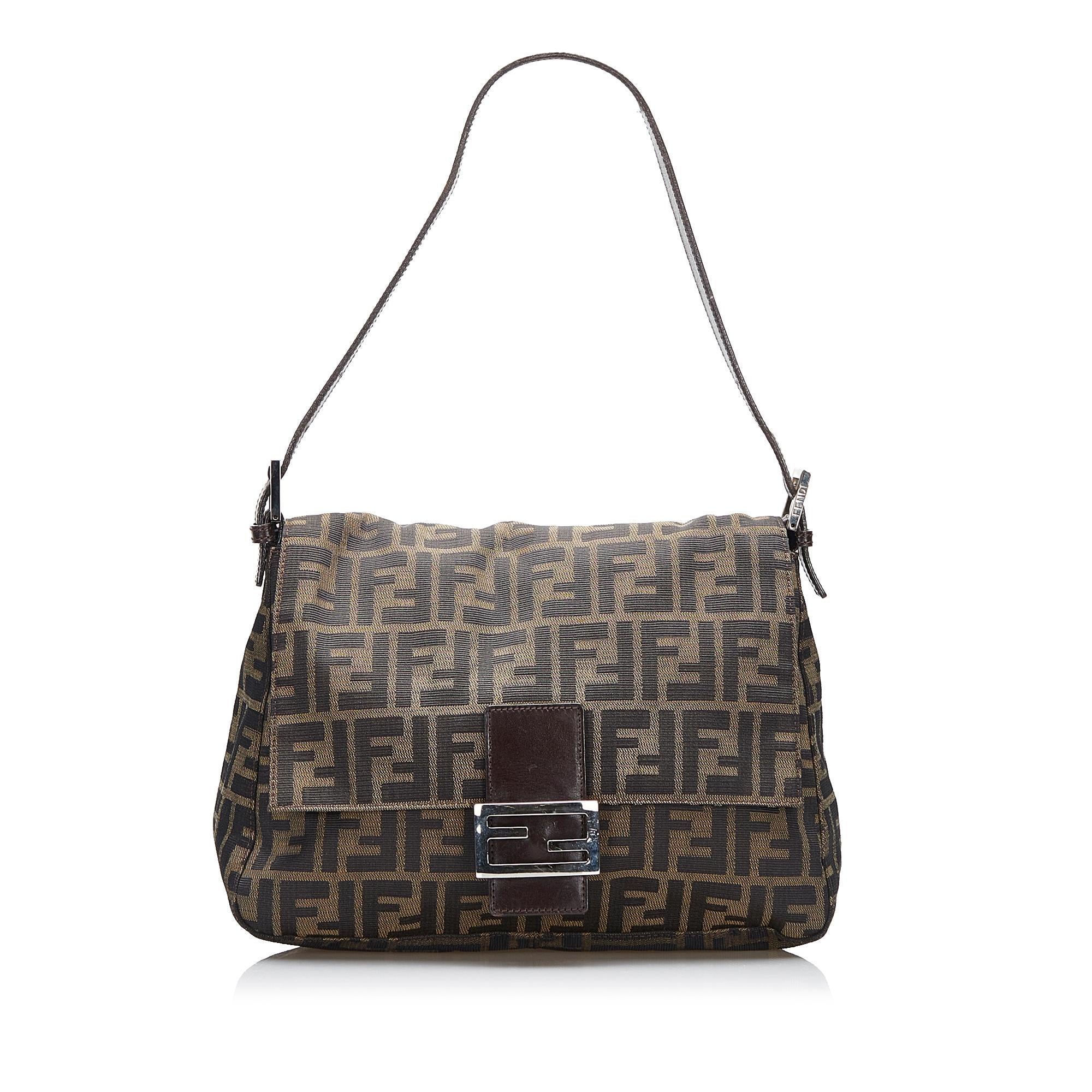 Fendi Zucca Mamma Baguette (SHG-JMl4Np)