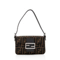 Fendi Zucca Mini Baguette Shoulder Bag (SHF-19228)