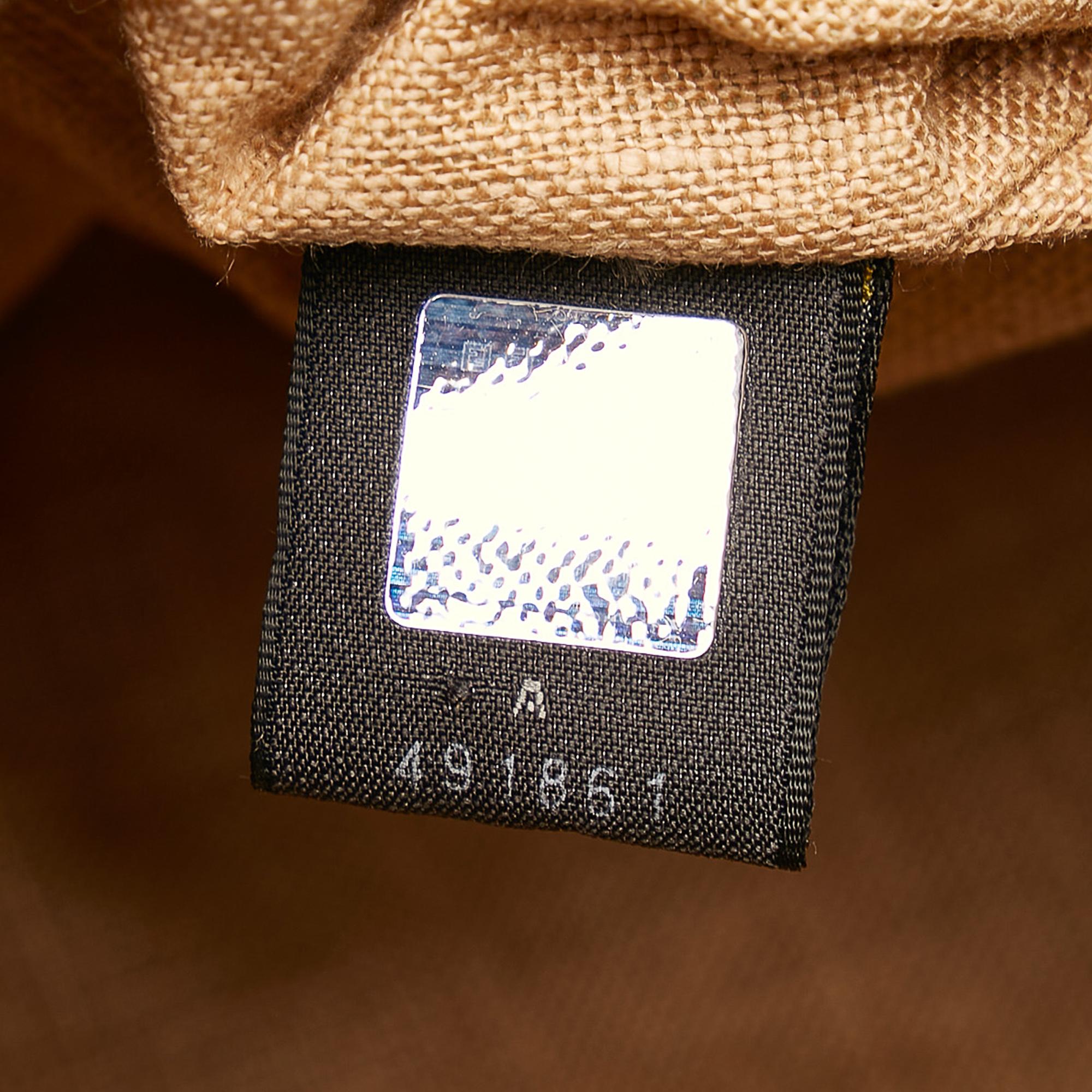 Fendi Zucca Spy Canvas Handbag (SHG-28363)