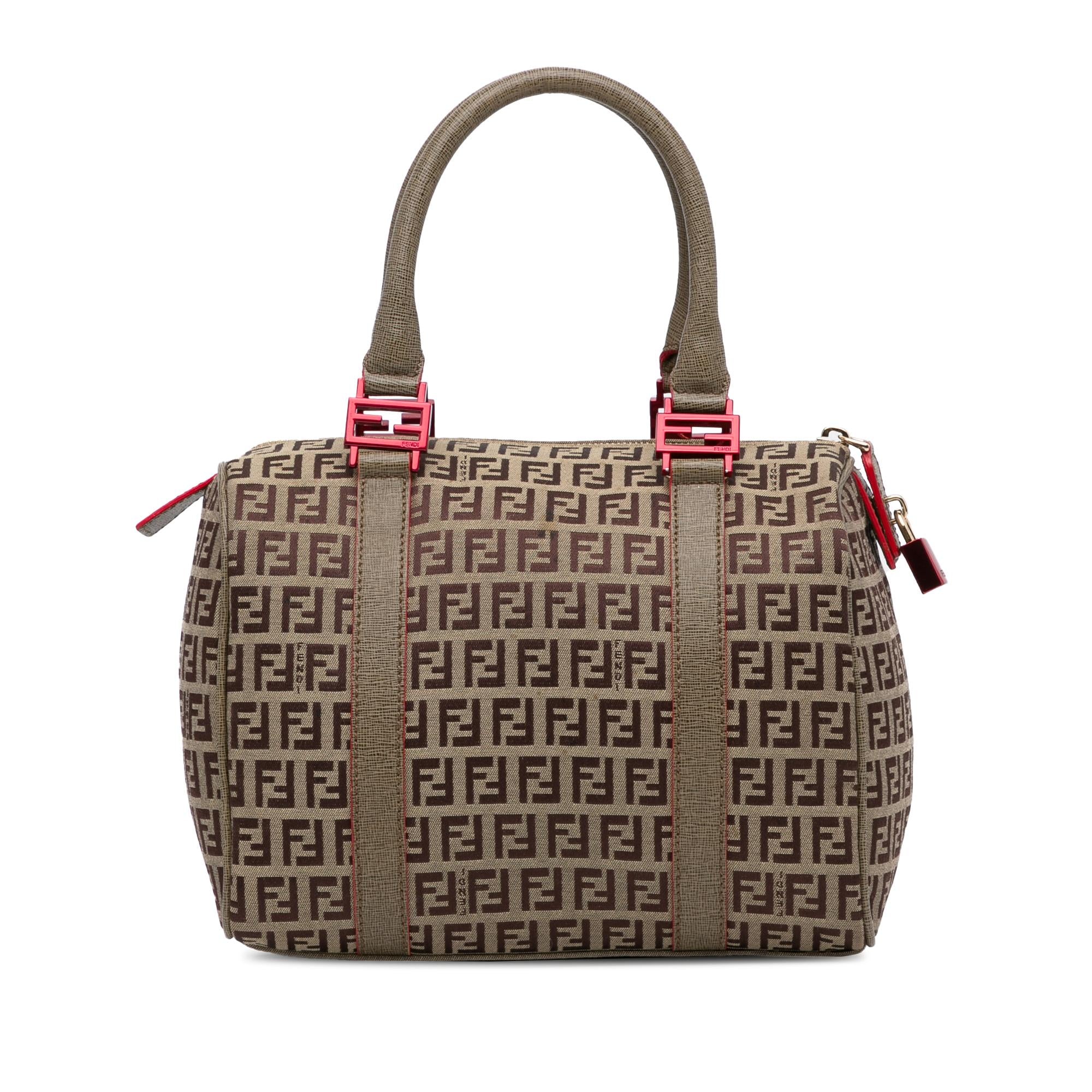 Fendi Zucchino Boston Bag (SHG-SFmROf)