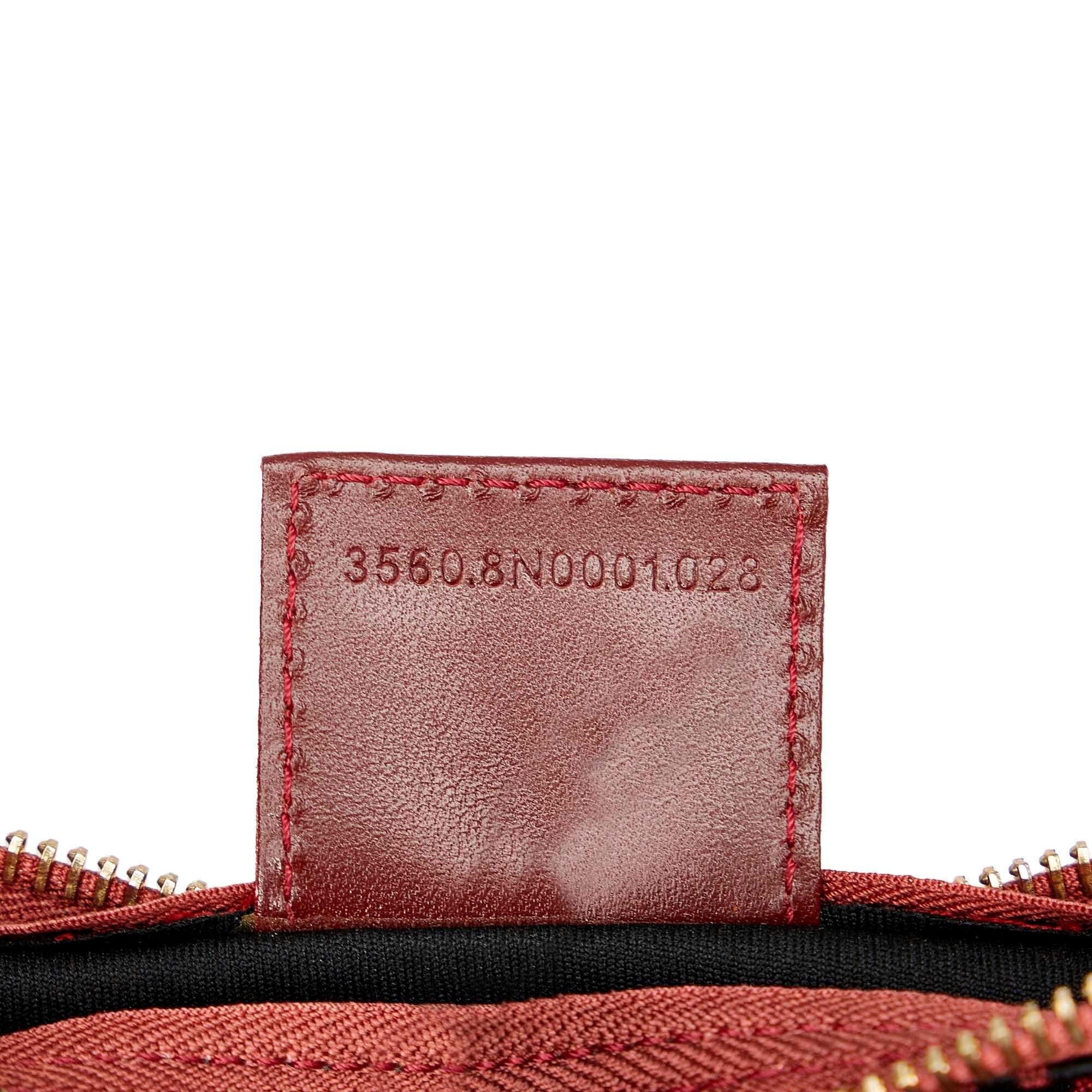 Fendi Zucchino Canvas Baguette (SHG-22026)
